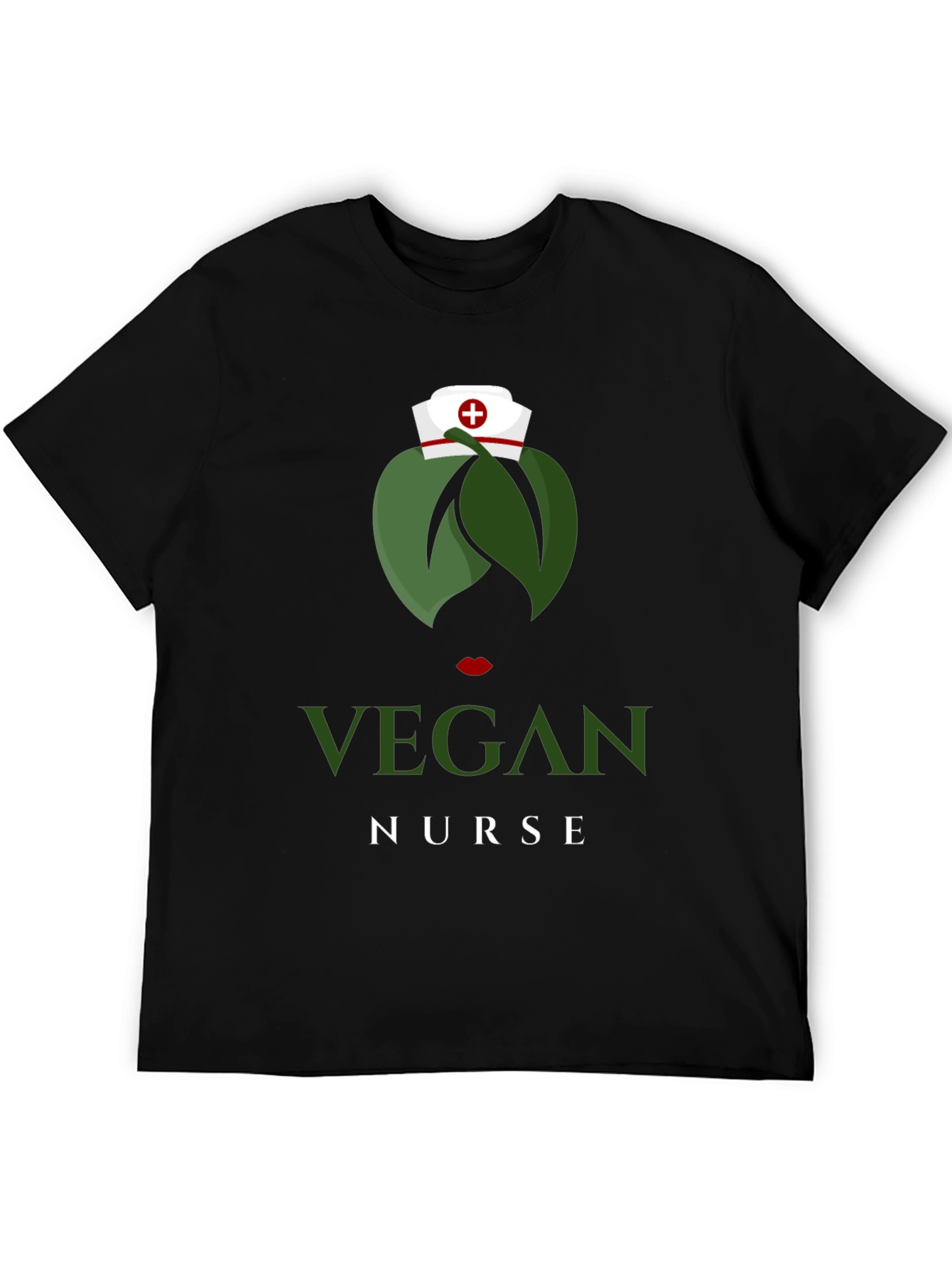 Vegan Nurse T-Shirt - Unique Graphic Tee