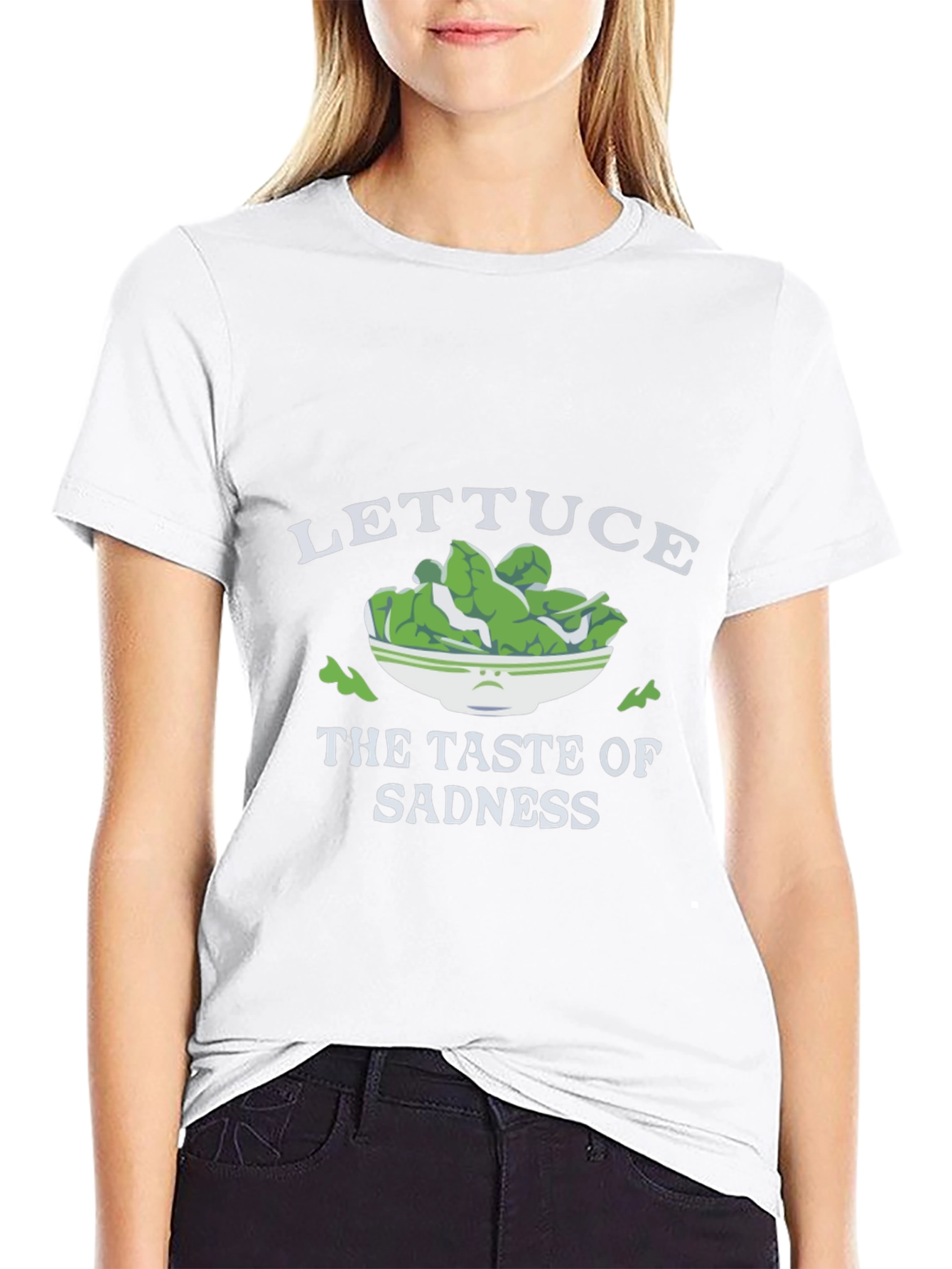 Lettuce The Taste of Sadness Black T-Shirt