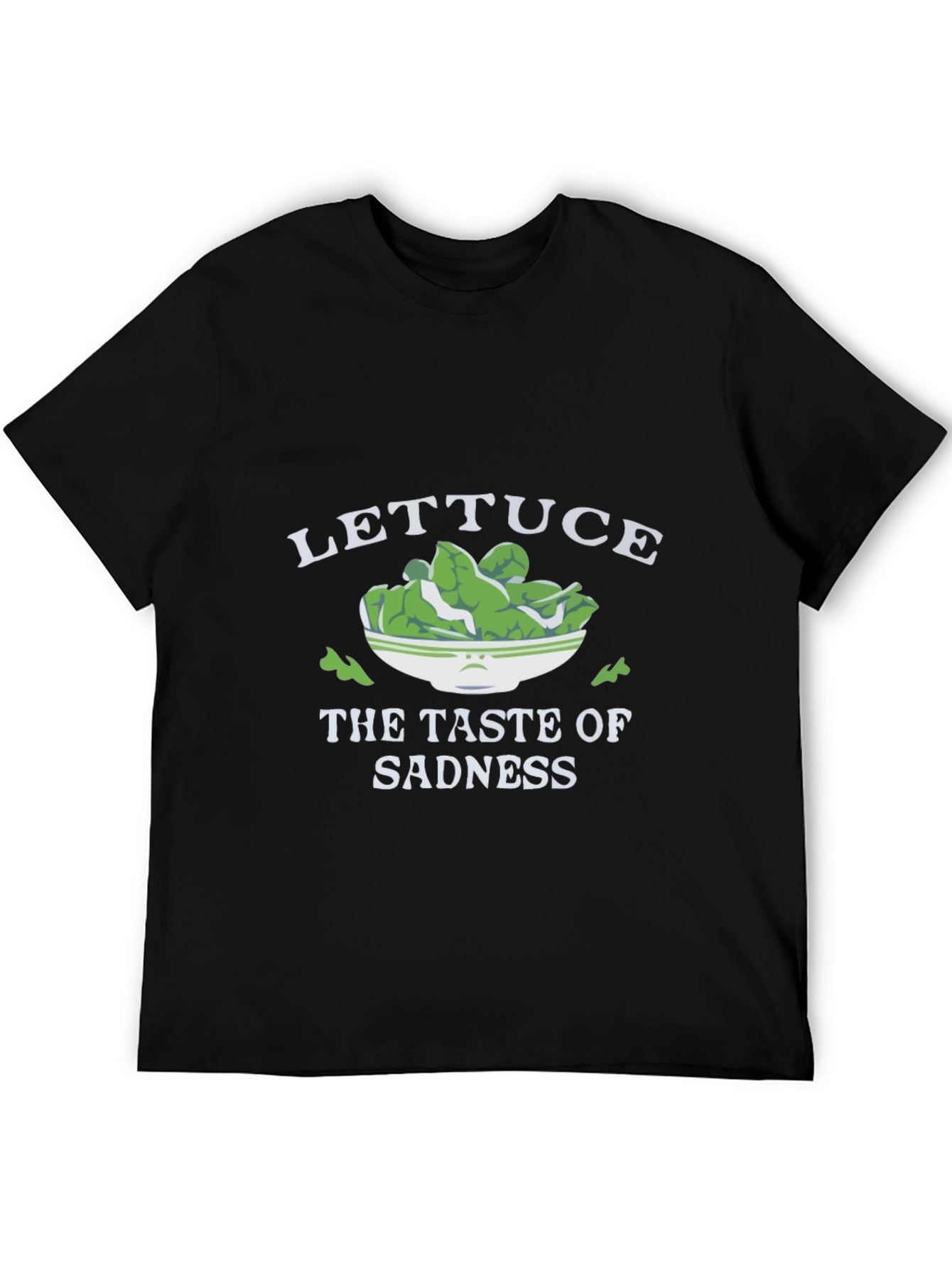 Lettuce The Taste of Sadness Black T-Shirt