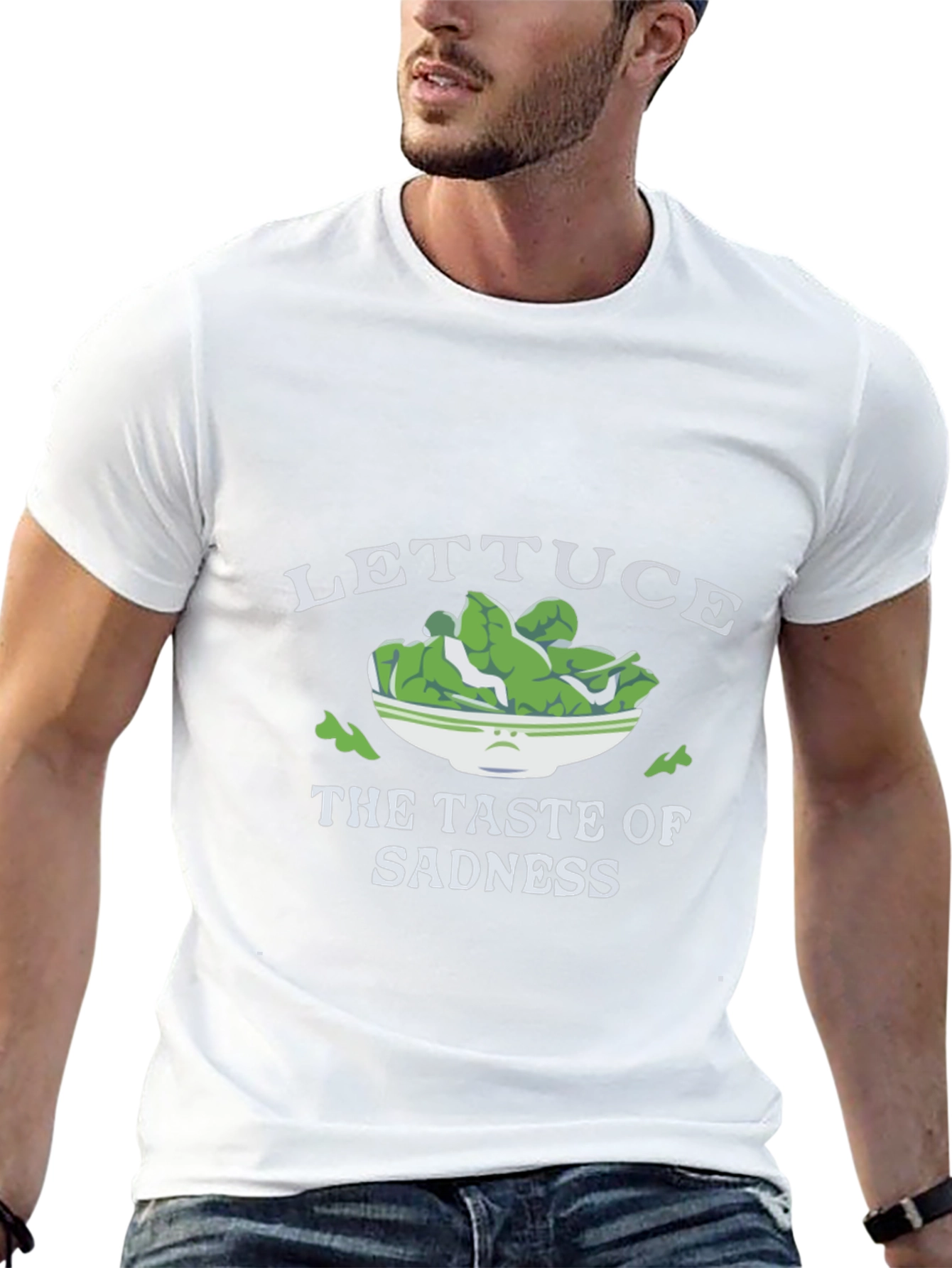 Lettuce The Taste of Sadness Black T-Shirt