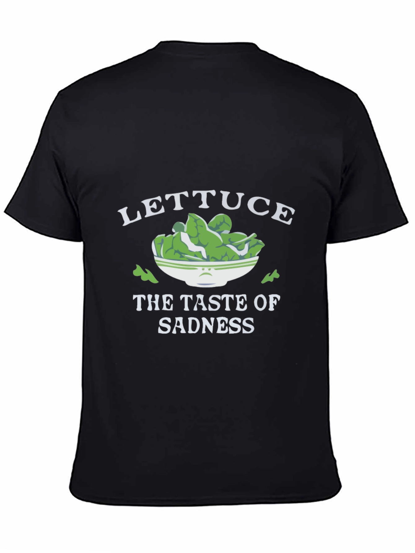 Lettuce The Taste of Sadness Black T-Shirt