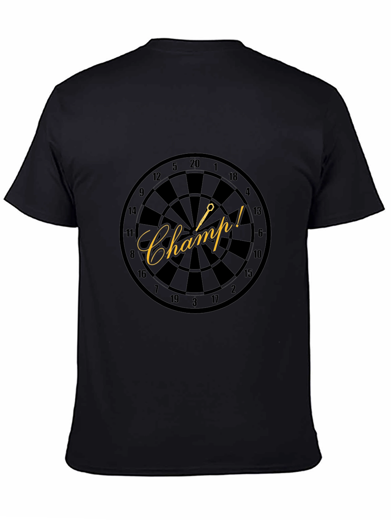 Dart Champ T-Shirt - Black
