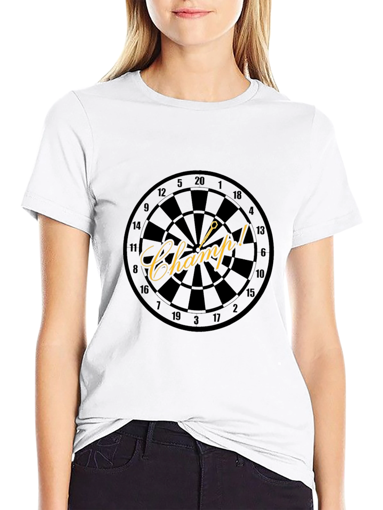Dart Champ T-Shirt - Black