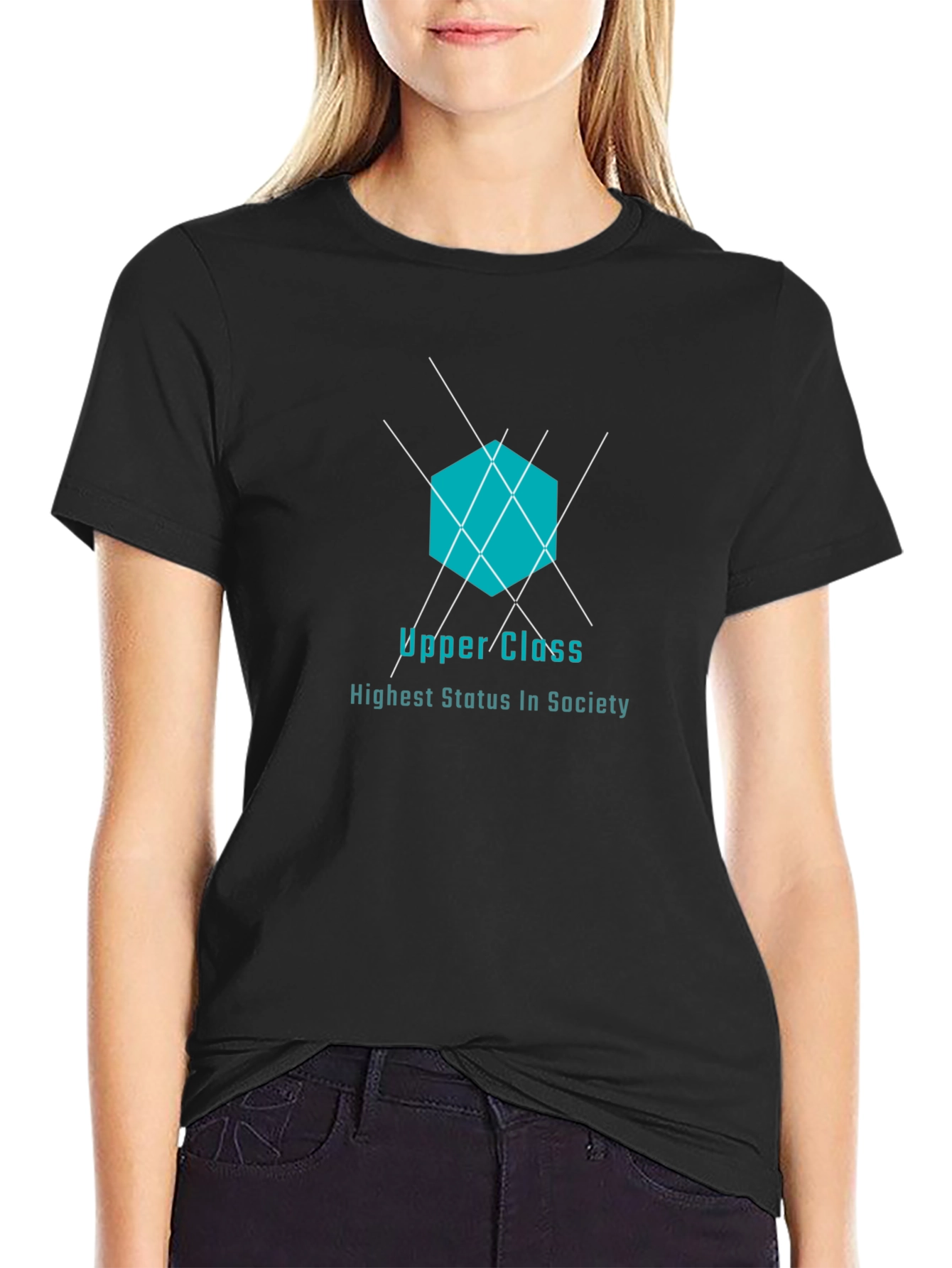 Upper Class Graphic Tee - Modern Style