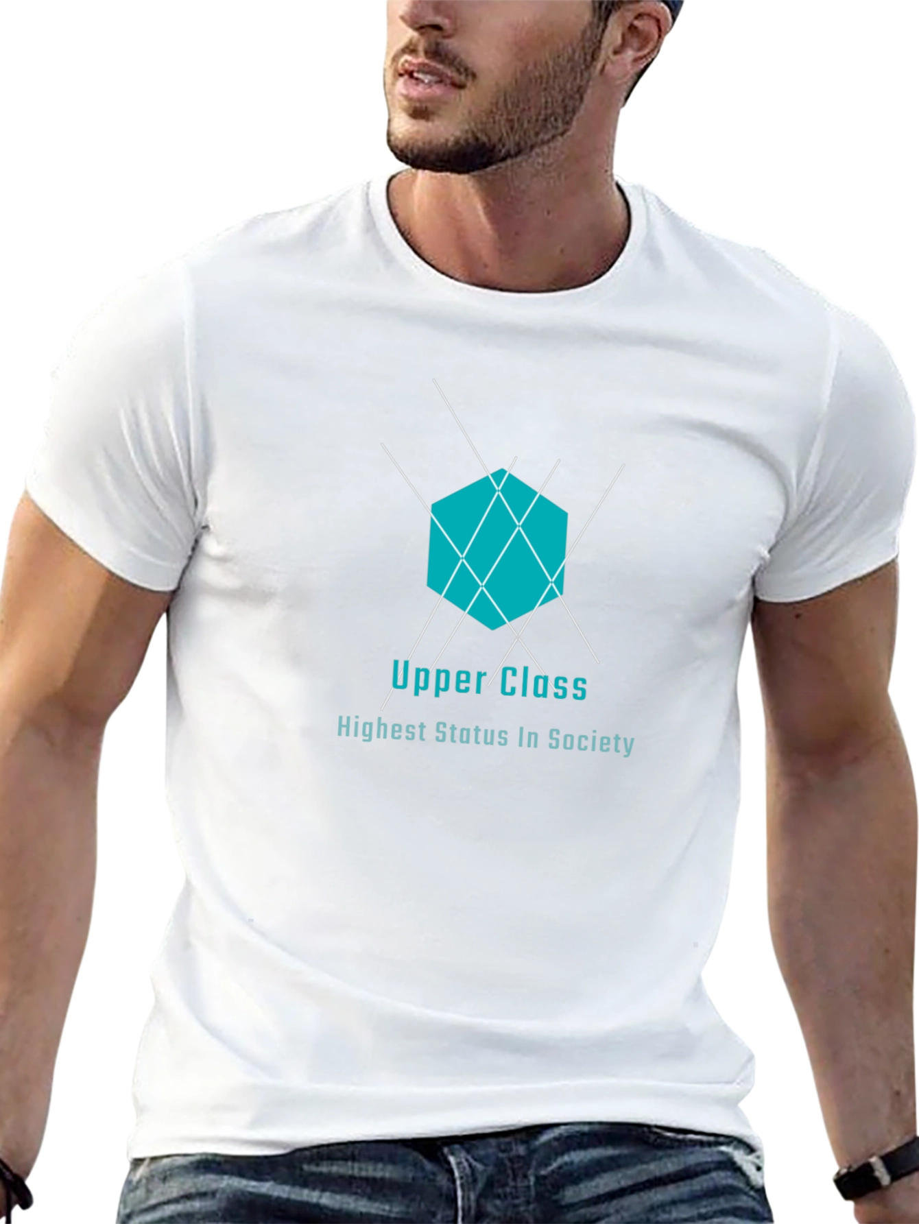 Upper Class Graphic Tee - Modern Style