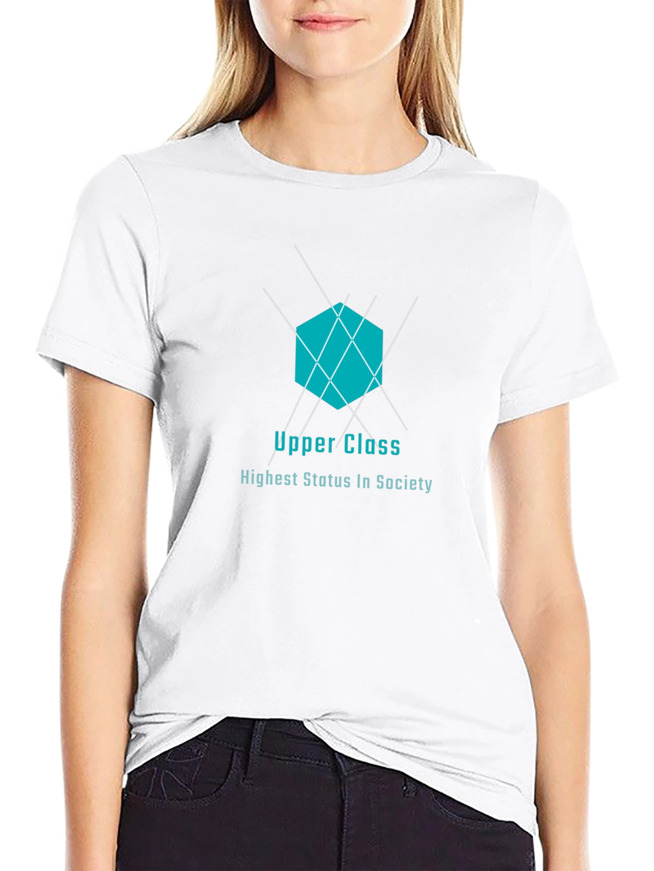 Upper Class Graphic Tee - Modern Style
