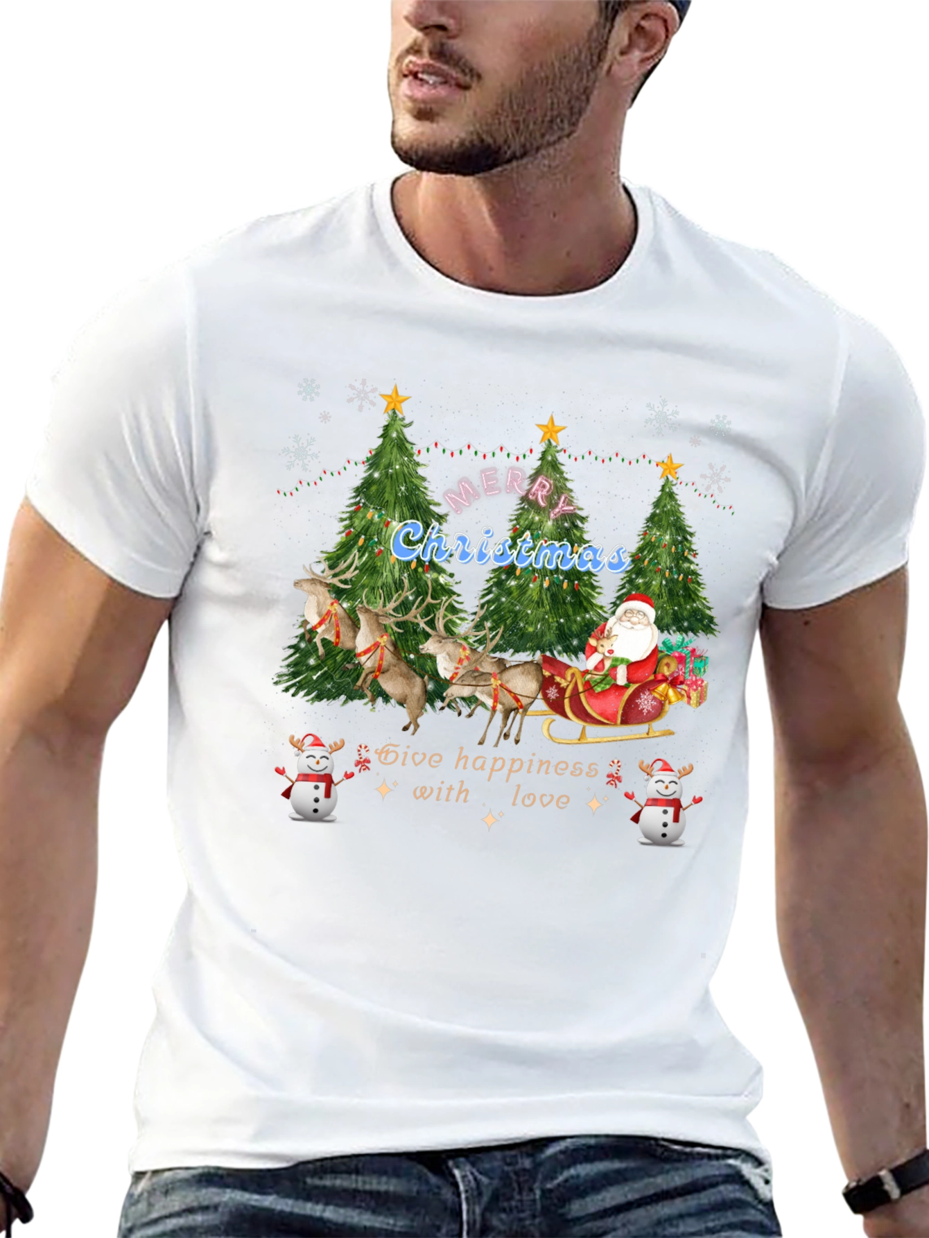 Merry Christmas Graphic Tee