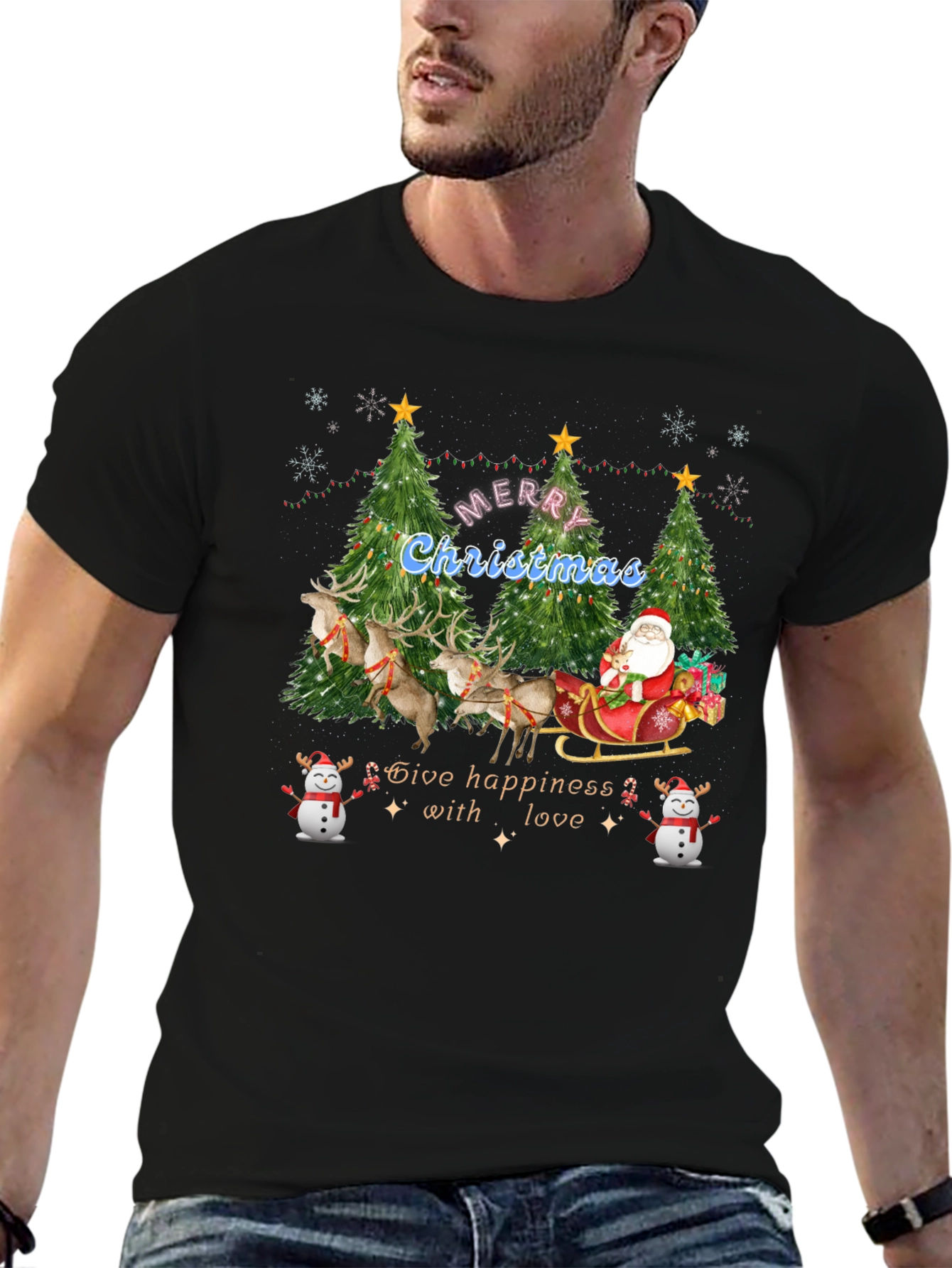 Merry Christmas Graphic Tee