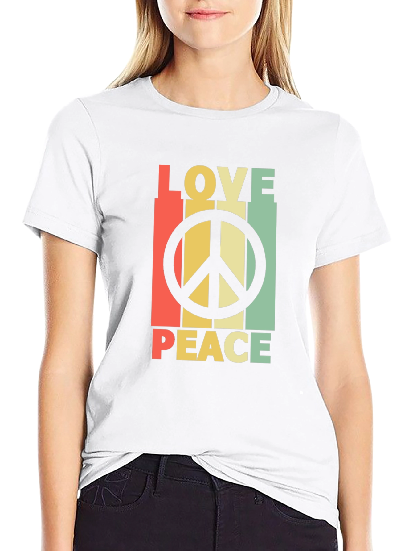Love & Peace Retro T-Shirt