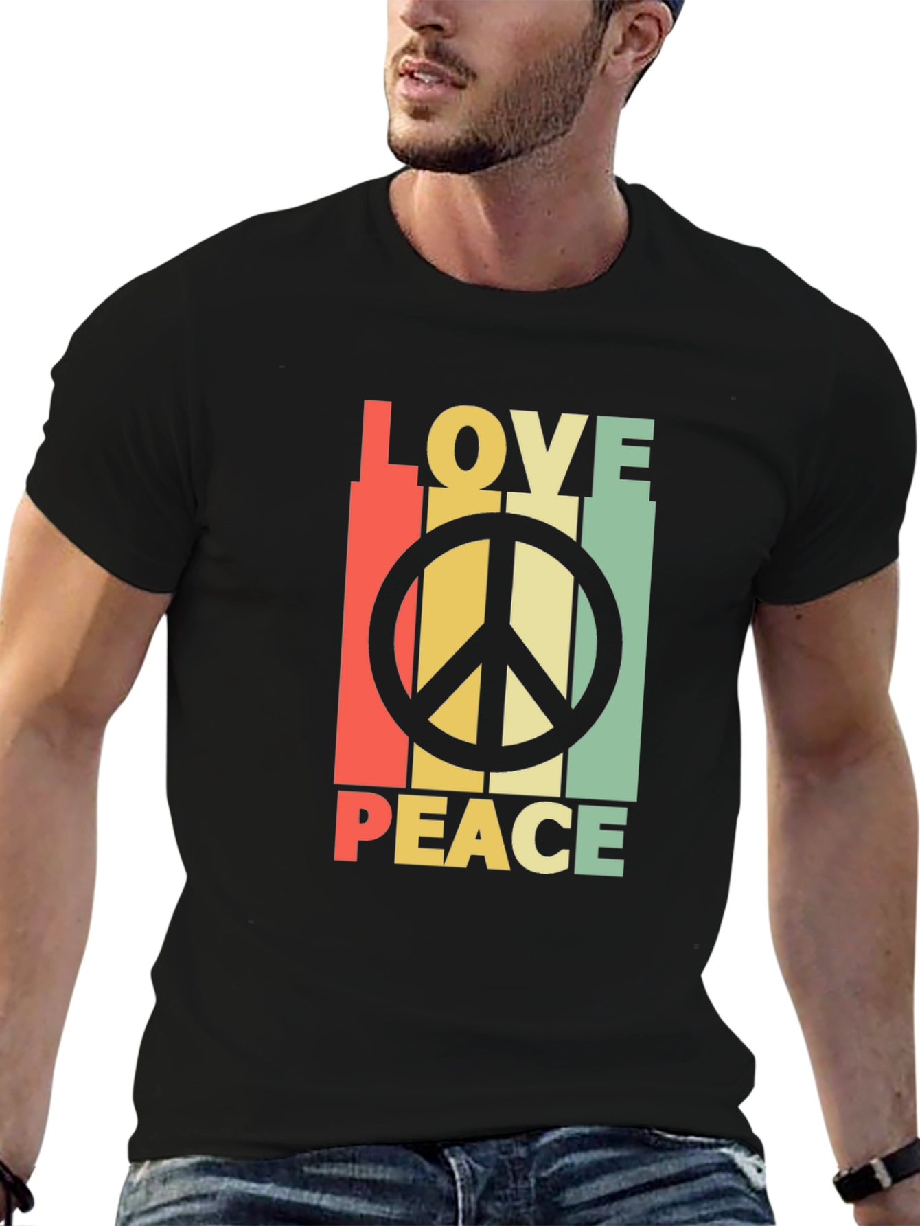 Love & Peace Retro T-Shirt