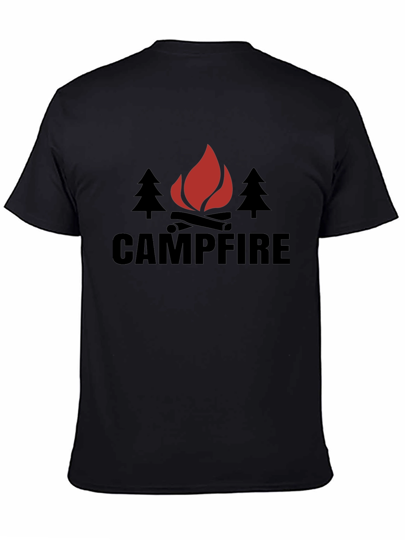 Campfire Graphic Tee - Outdoor Adventure