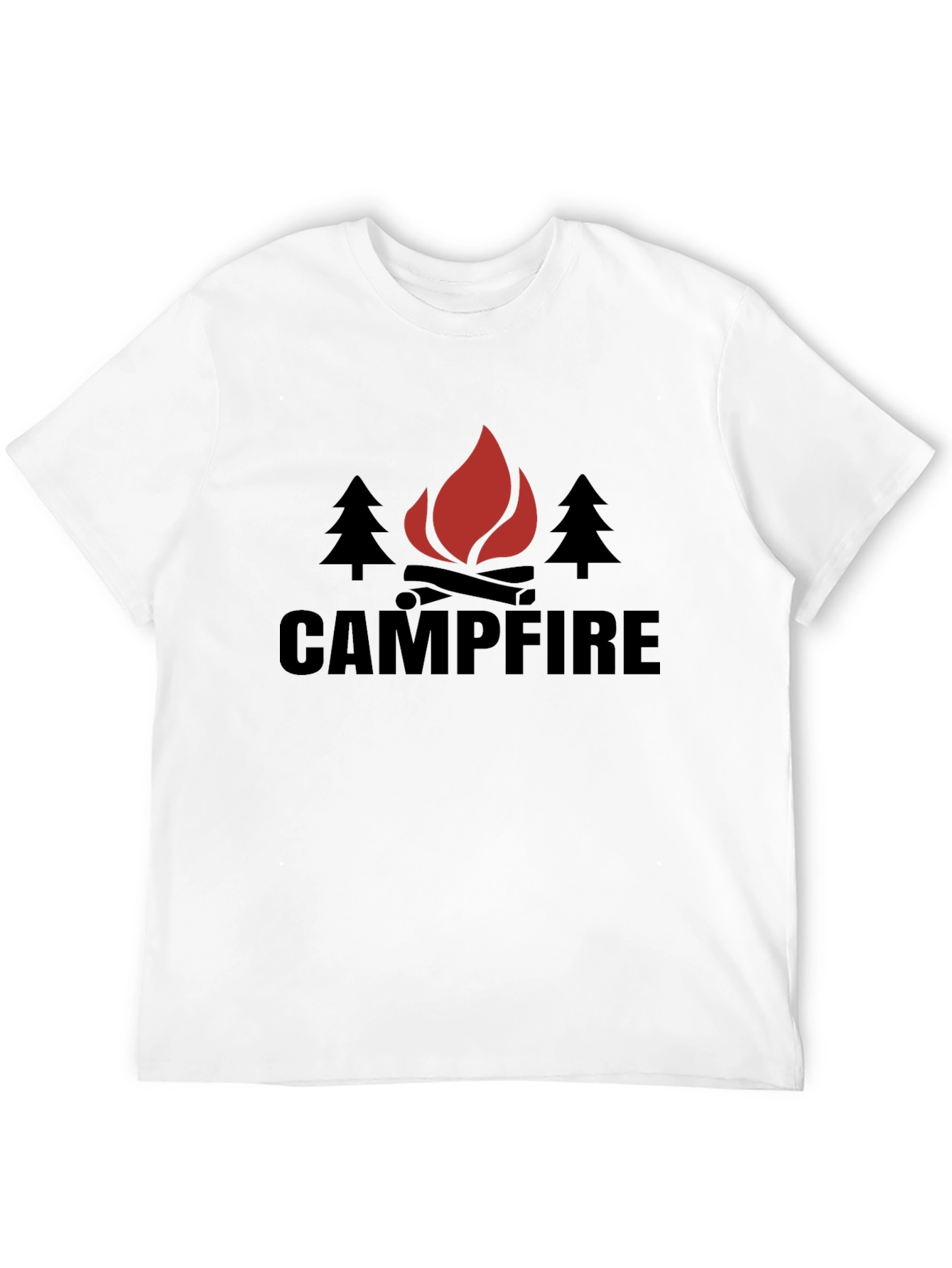 Campfire Graphic Tee - Outdoor Adventure