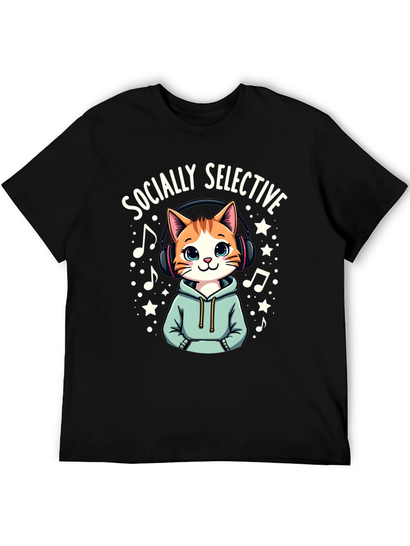 Socially Selective Cat T-Shirt