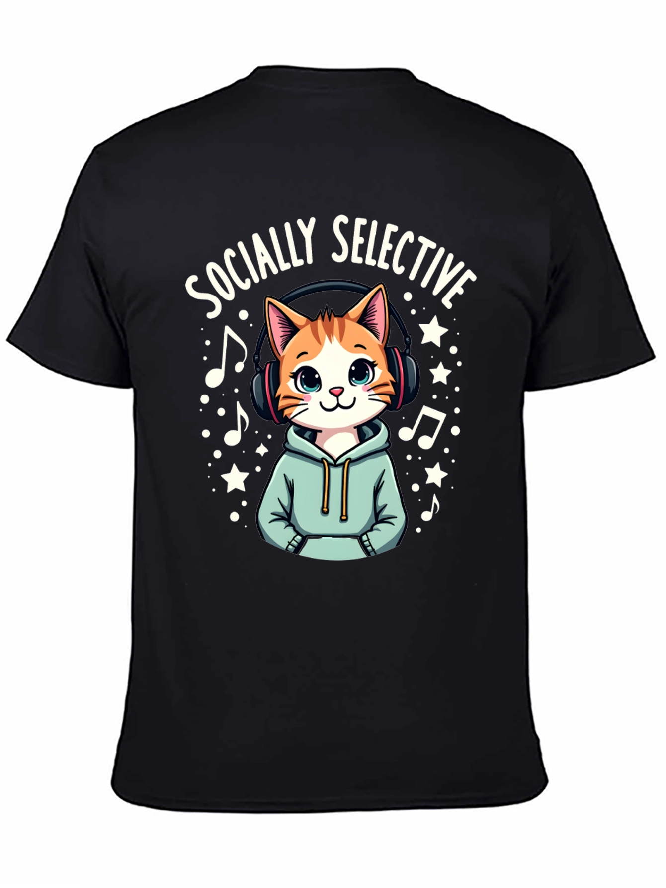 Socially Selective Cat T-Shirt