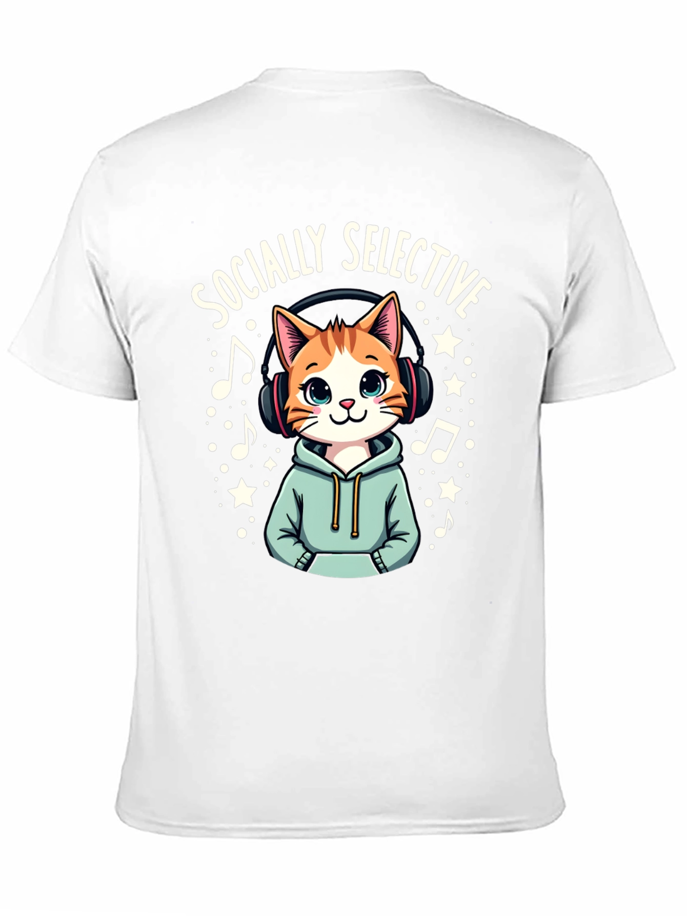 Socially Selective Cat T-Shirt