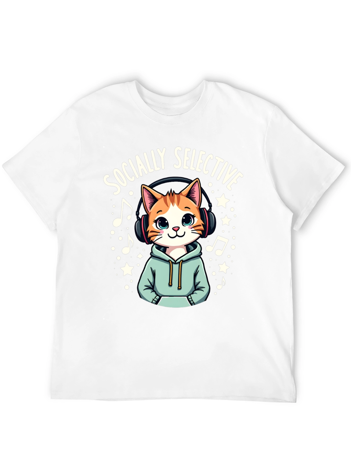 Socially Selective Cat T-Shirt