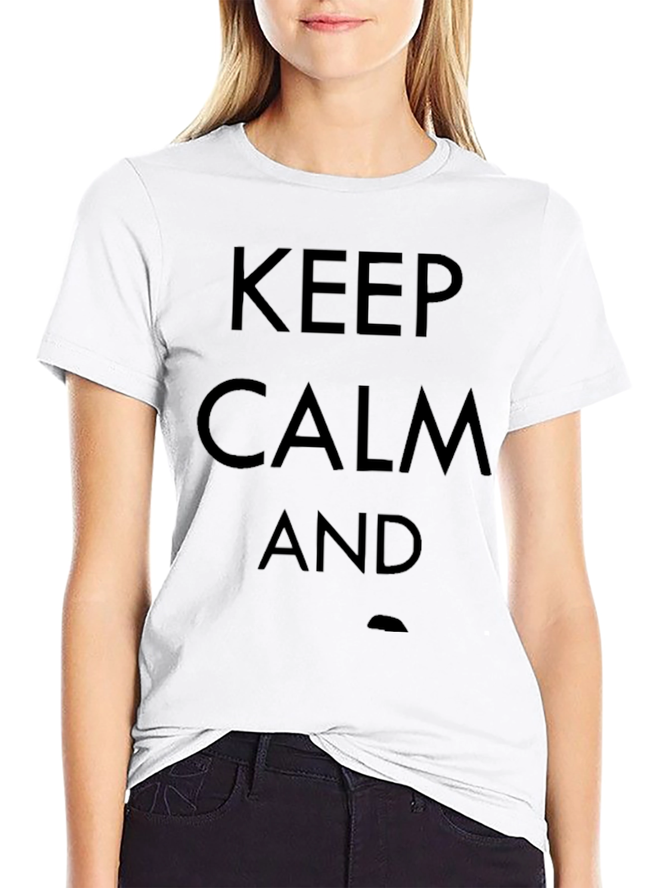 Keep Calm T-Shirt - Stylish Graphic Tee