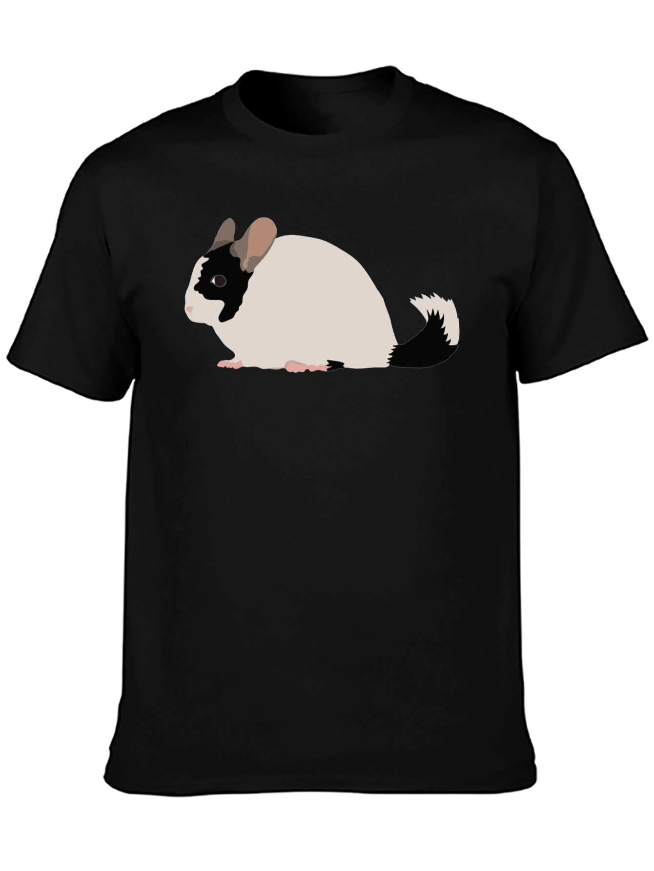 Chinchilla Graphic Tee - Cute Rodent Shirt