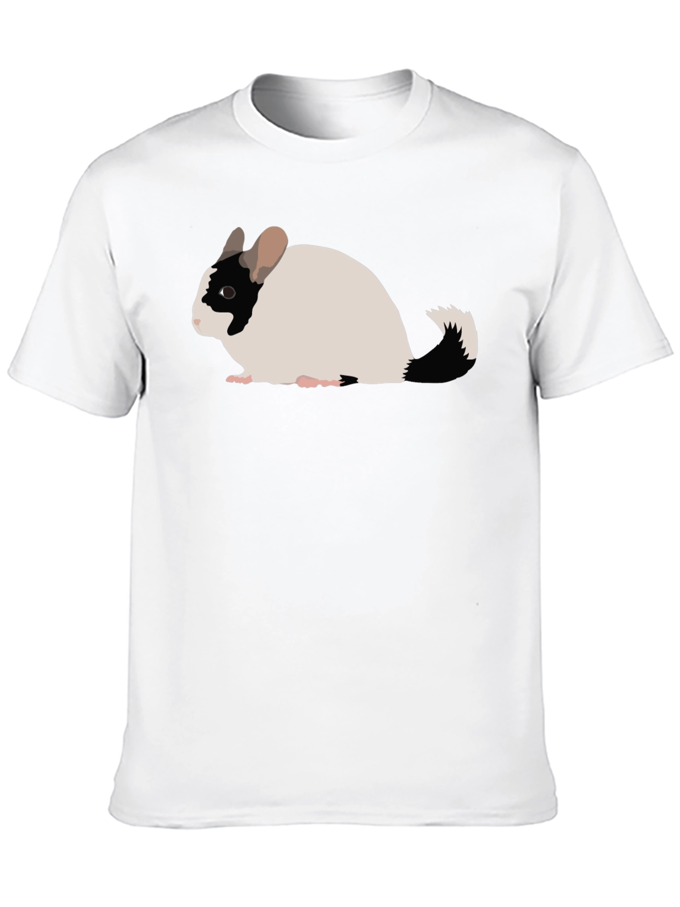 Chinchilla Graphic Tee - Cute Rodent Shirt