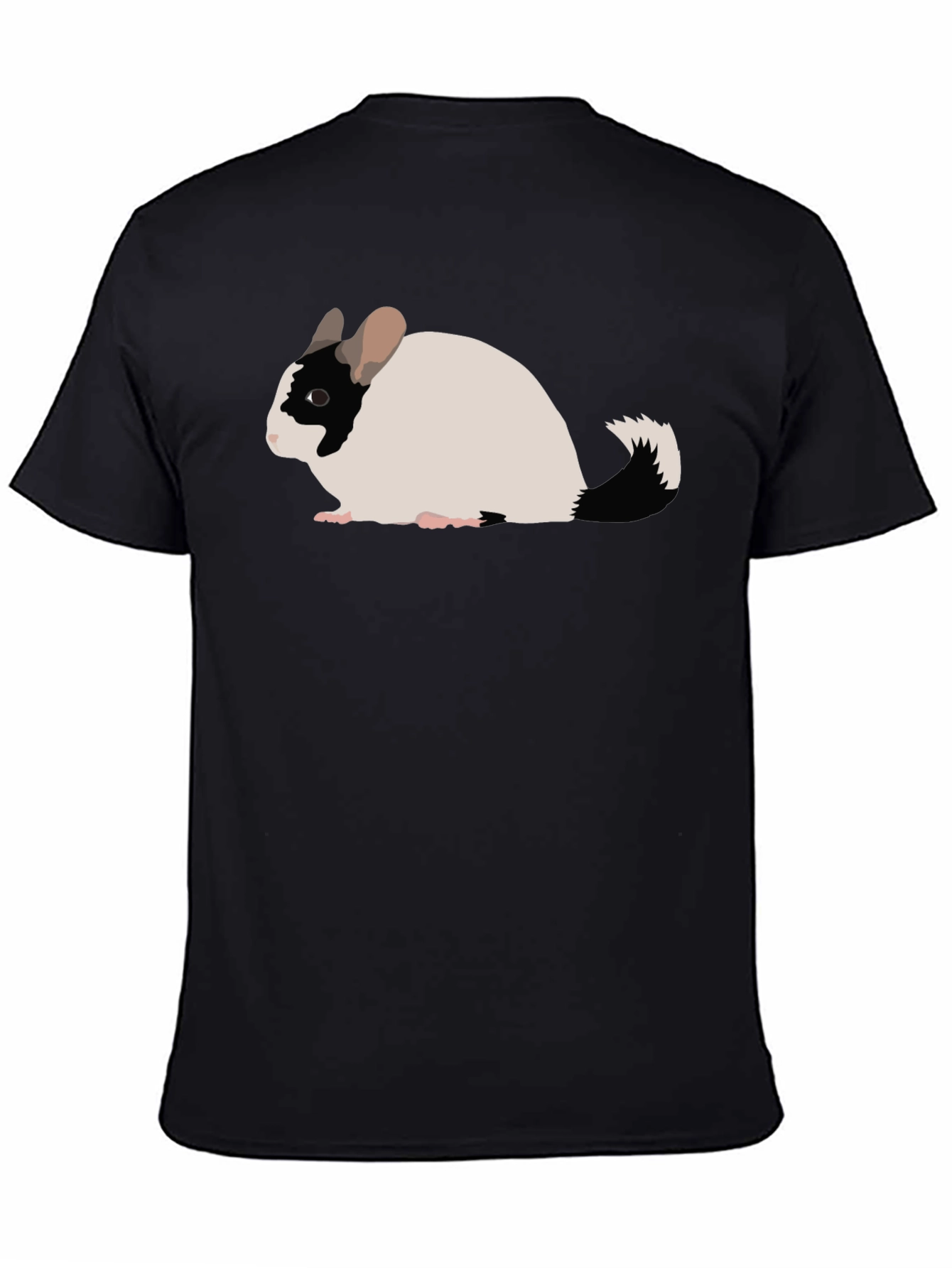 Chinchilla Graphic Tee - Cute Rodent Shirt