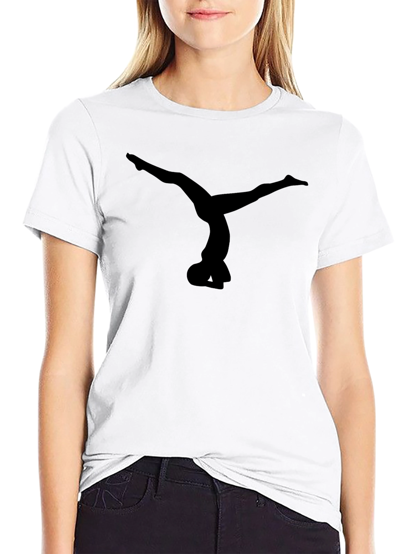 Yoga Headstand Graphic Tee