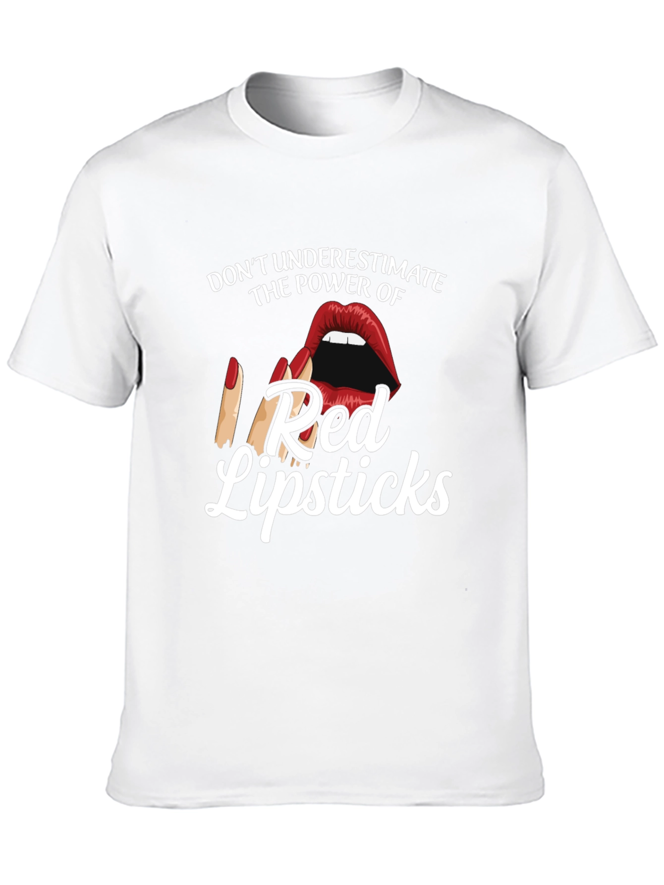 Red Lipstick Power T-Shirt
