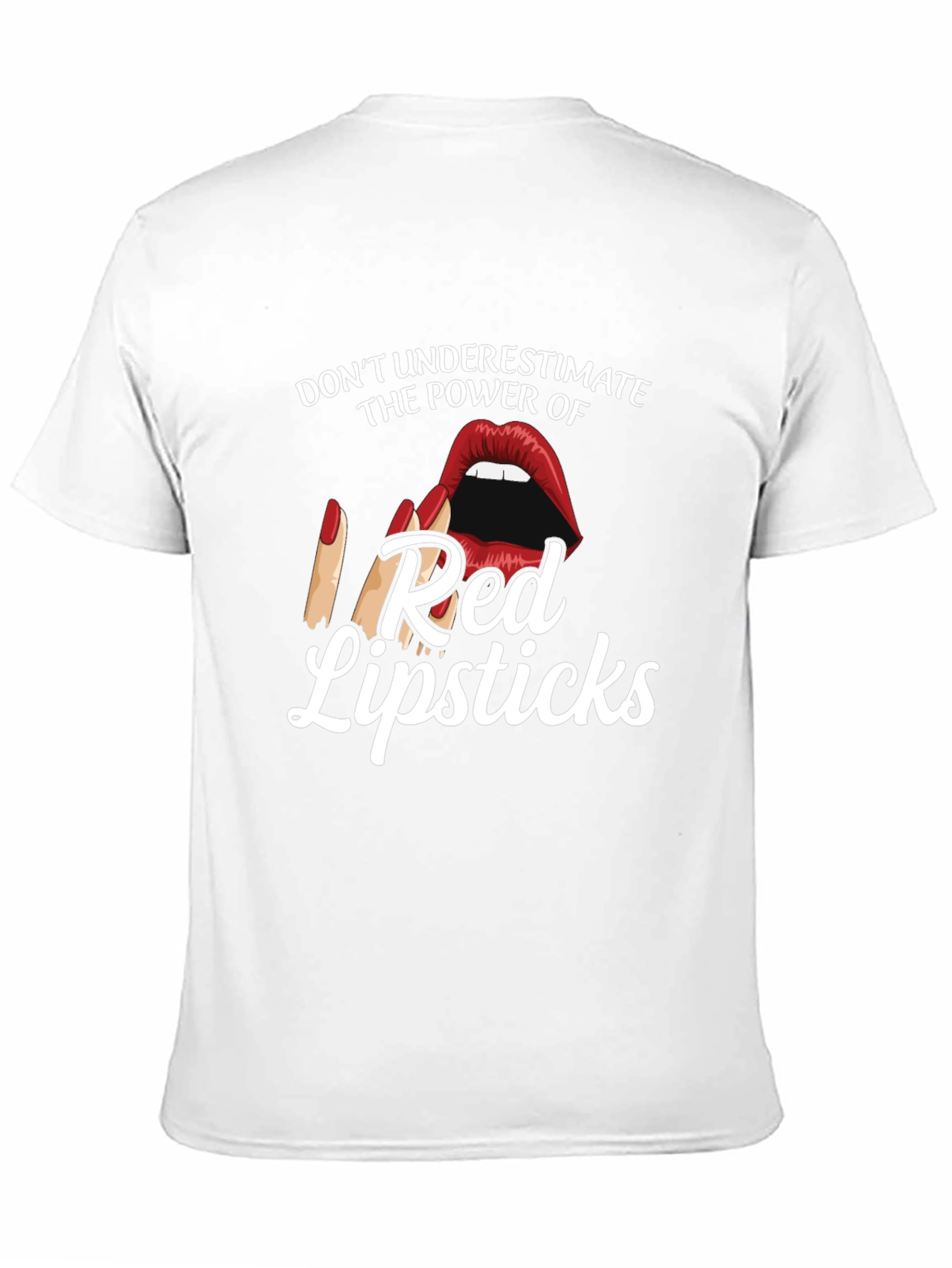 Red Lipstick Power T-Shirt