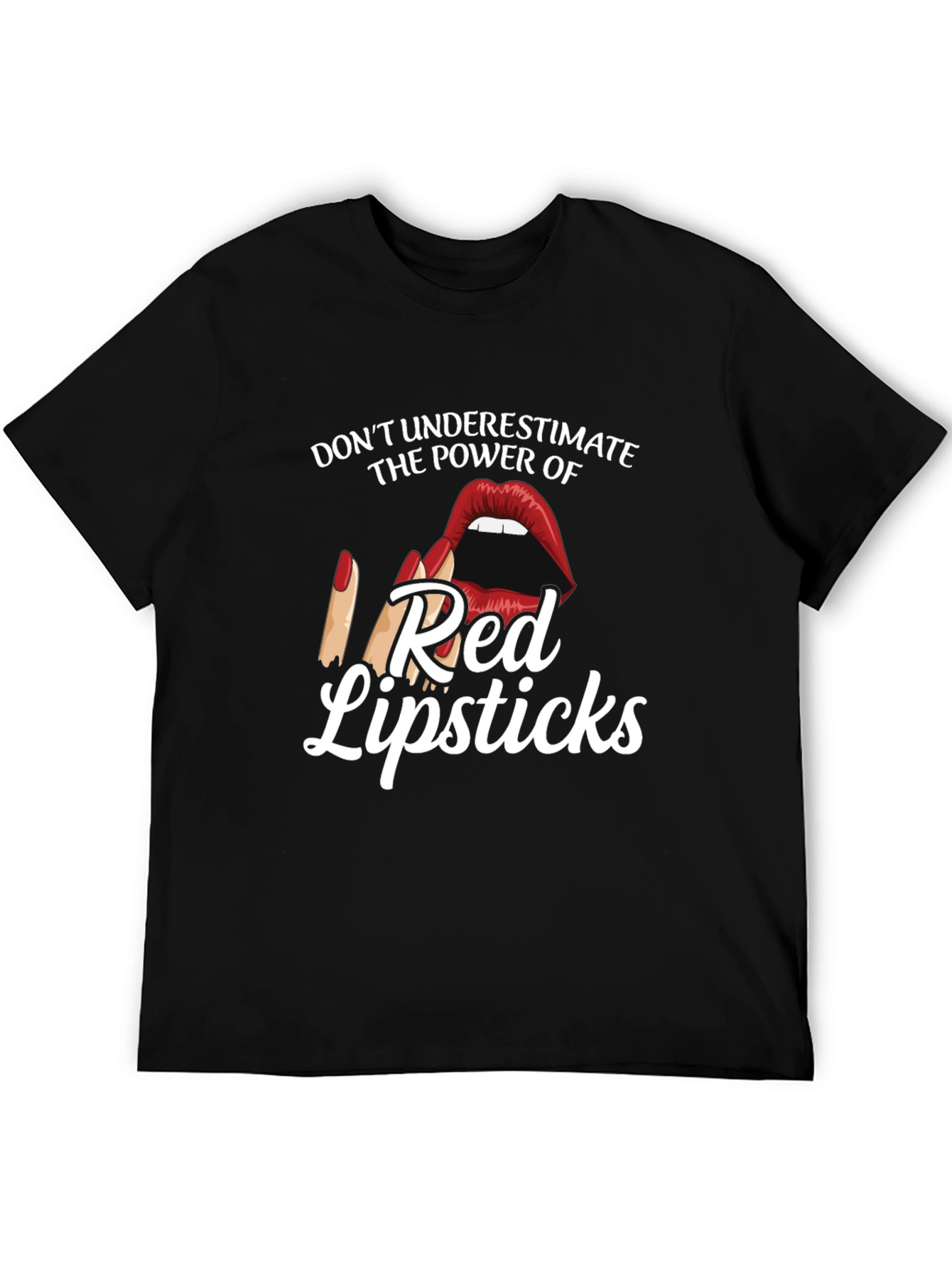 Red Lipstick Power T-Shirt