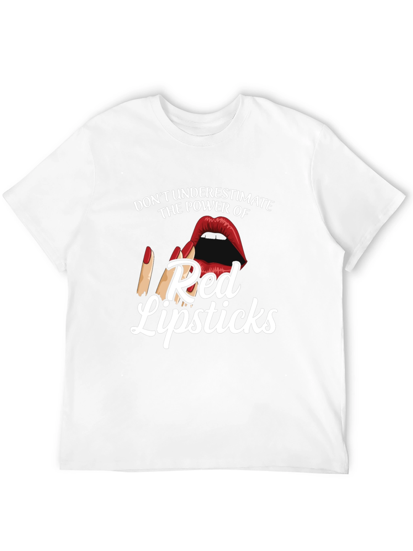 Red Lipstick Power T-Shirt