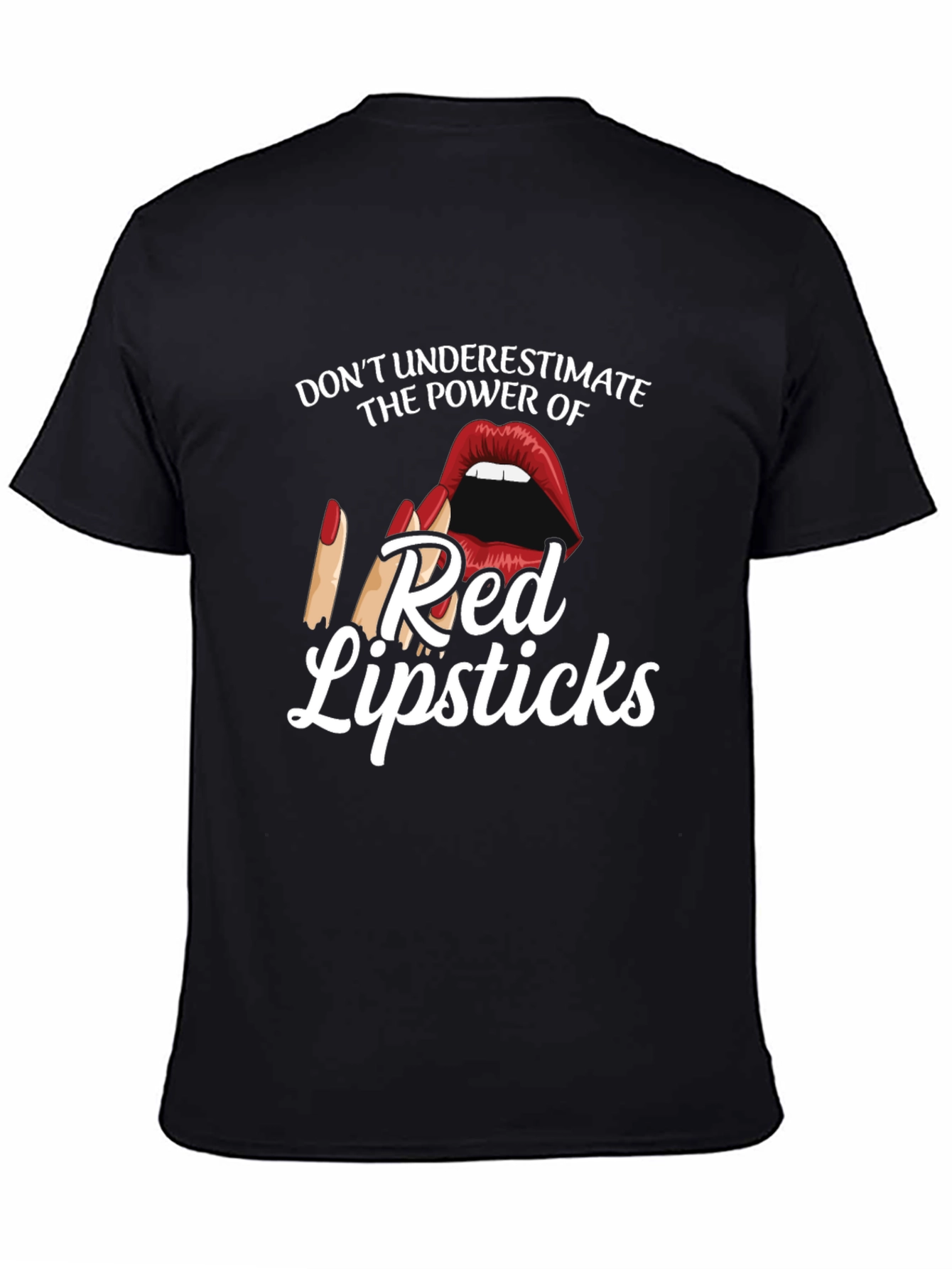 Red Lipstick Power T-Shirt