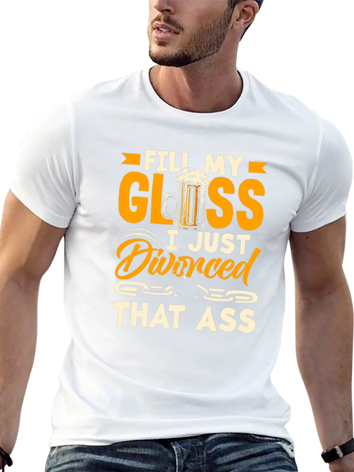 Divorced That Ass Funny Graphic T-Shirt