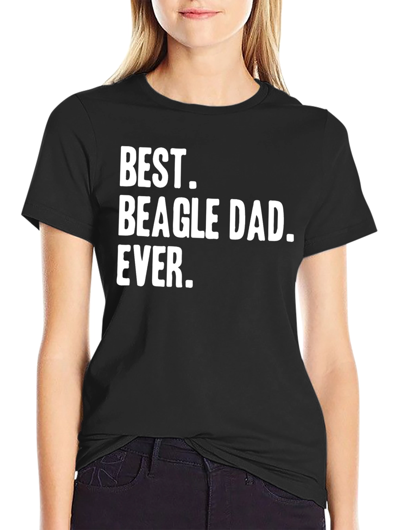 Best Beagle Dad Ever - Graphic T-Shirt