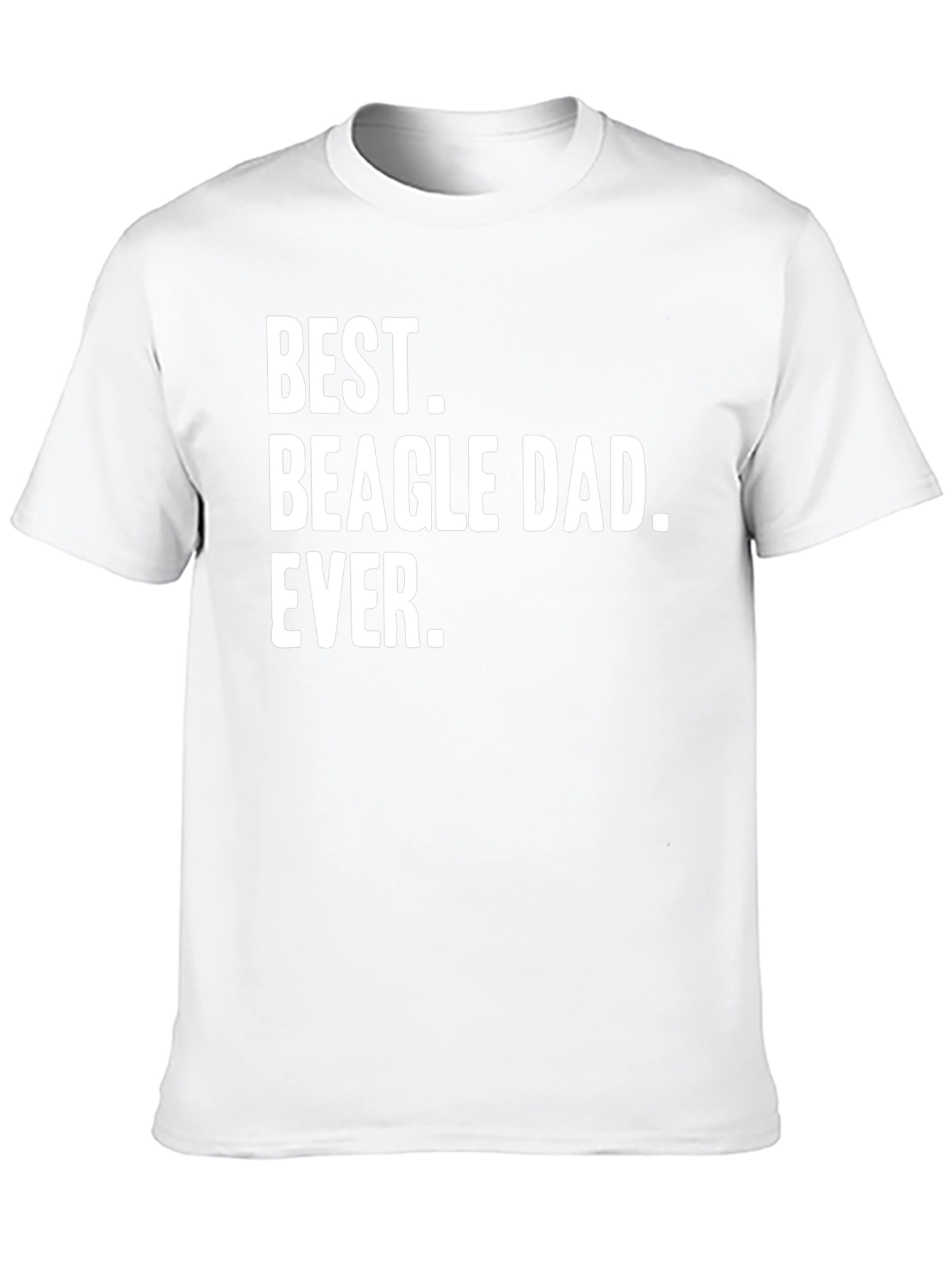 Best Beagle Dad Ever - Graphic T-Shirt