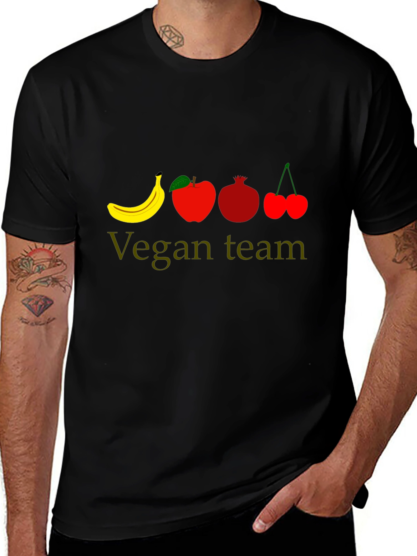 Vegan Team Fruit T-Shirt
