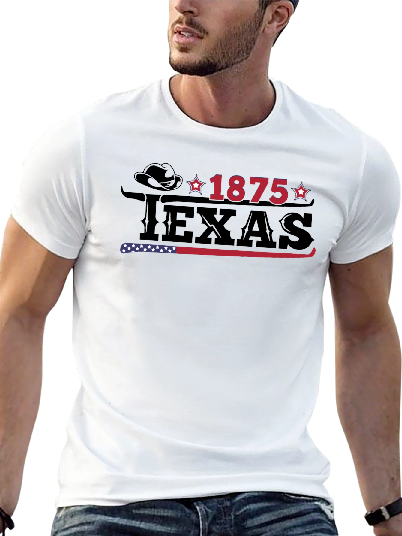 Texas 1875 Graphic Tee