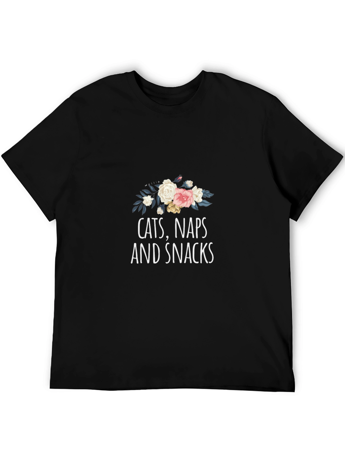 Cats Naps & Snacks Graphic Tee