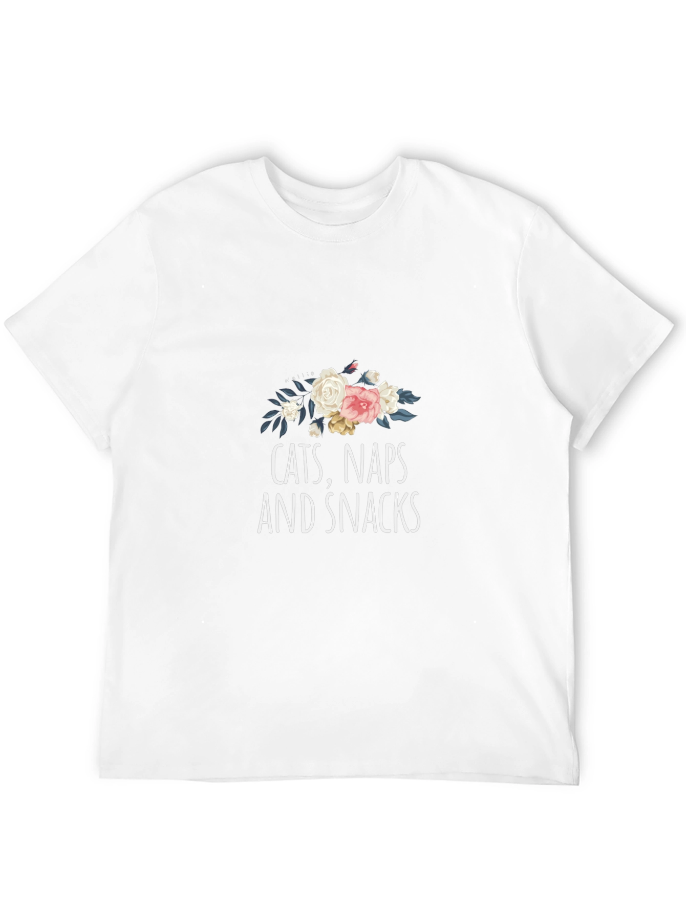 Cats Naps & Snacks Graphic Tee