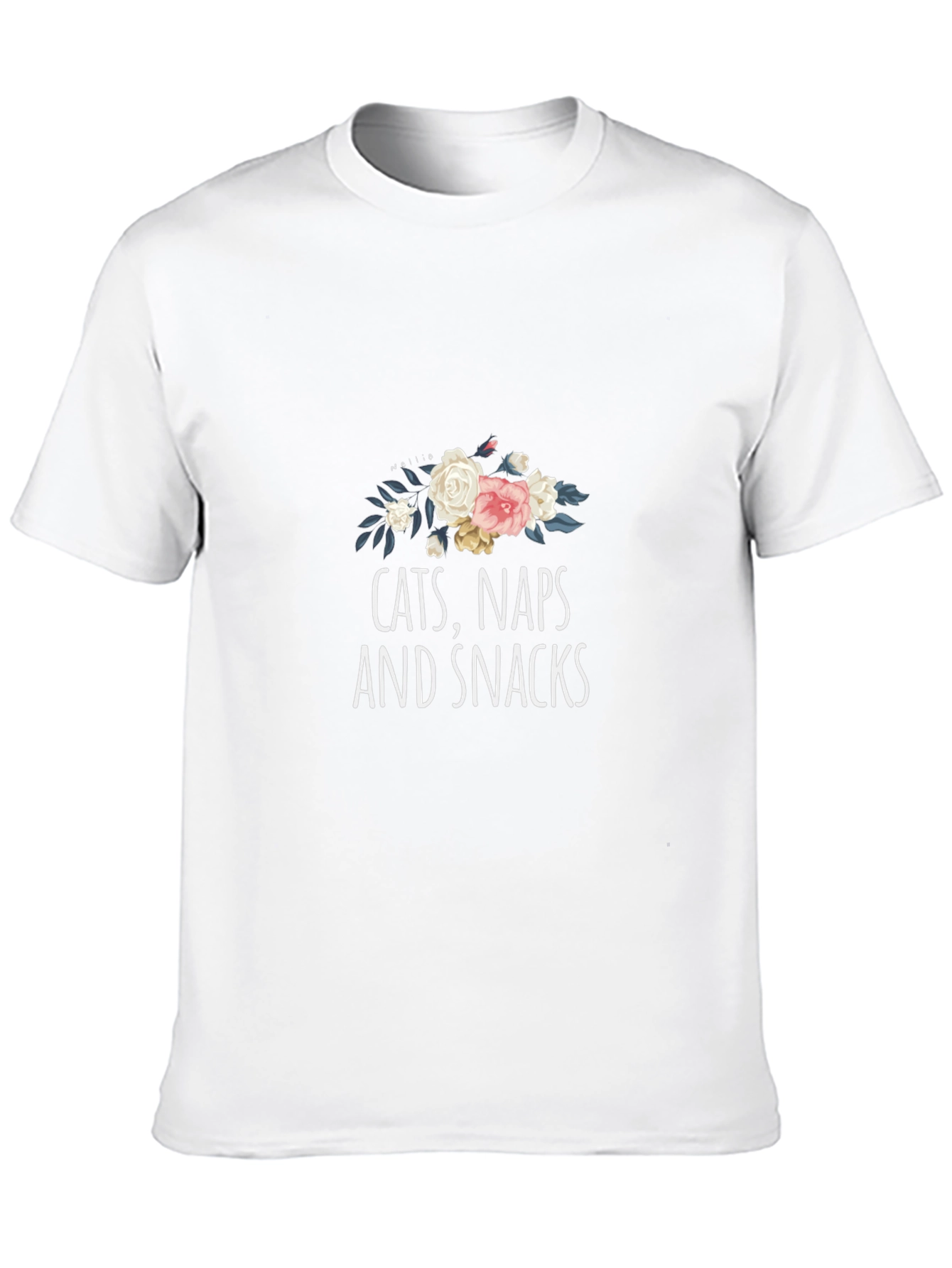 Cats Naps & Snacks Graphic Tee