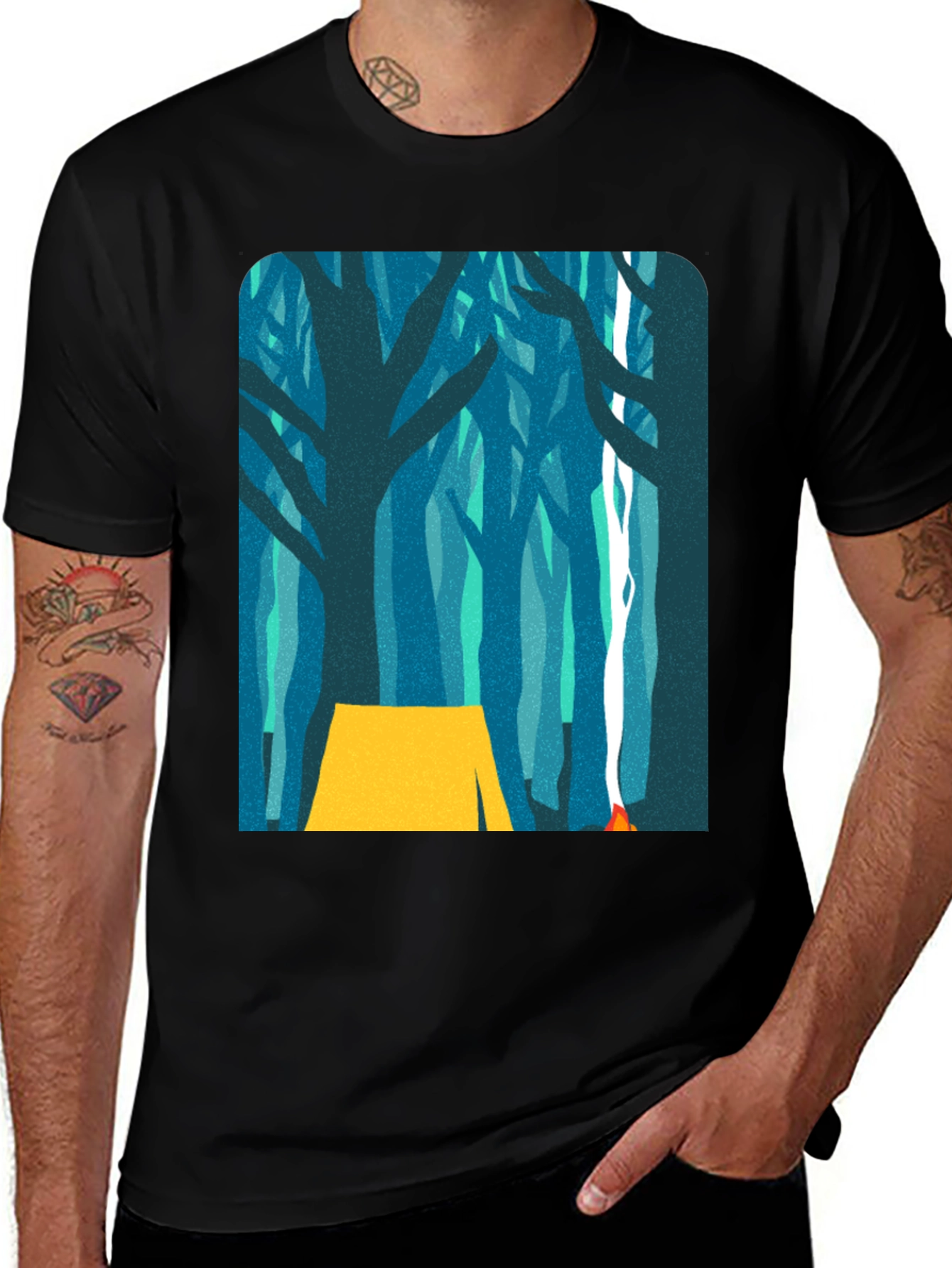 Camping in the Woods T-Shirt
