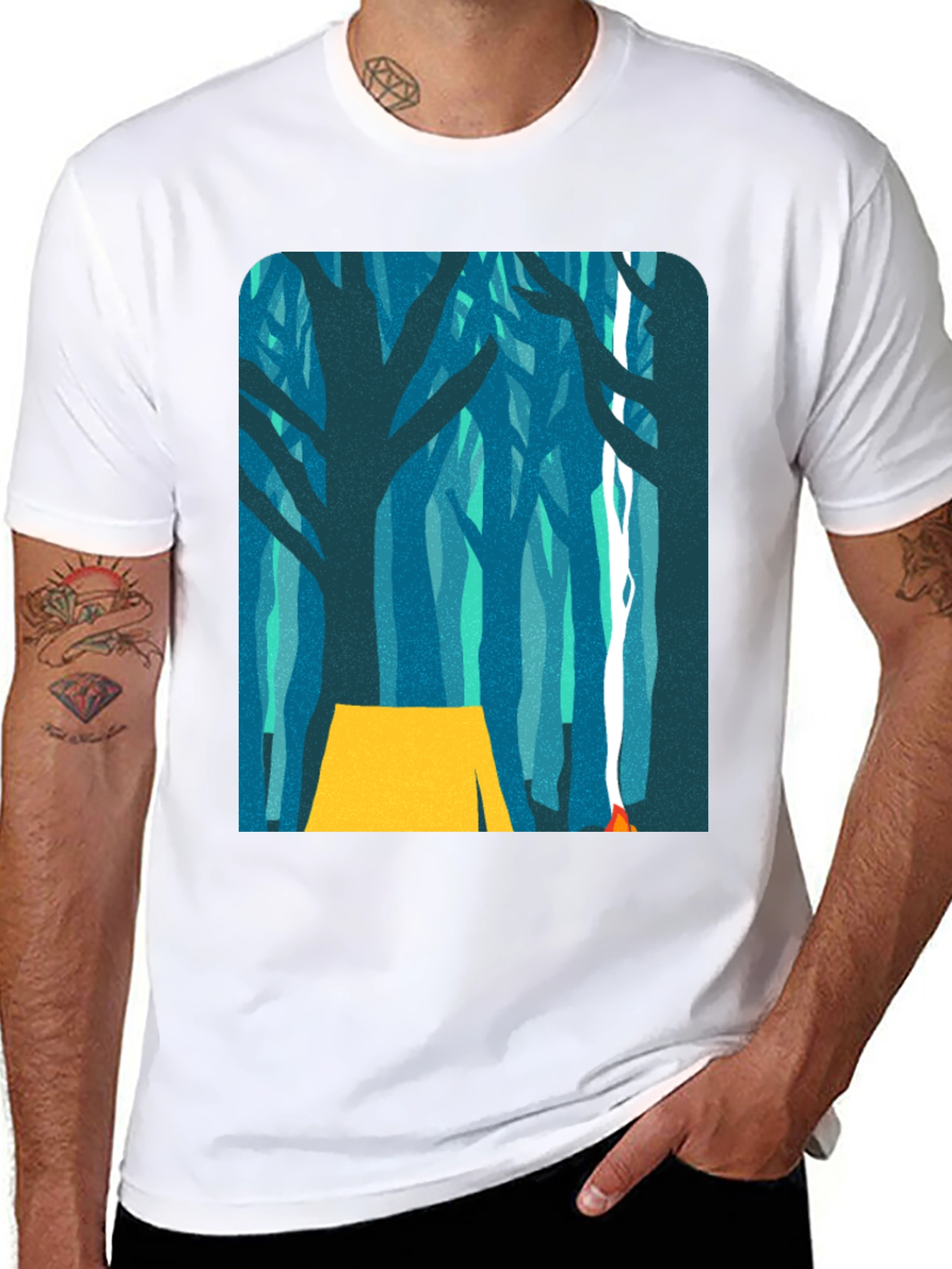 Camping in the Woods T-Shirt