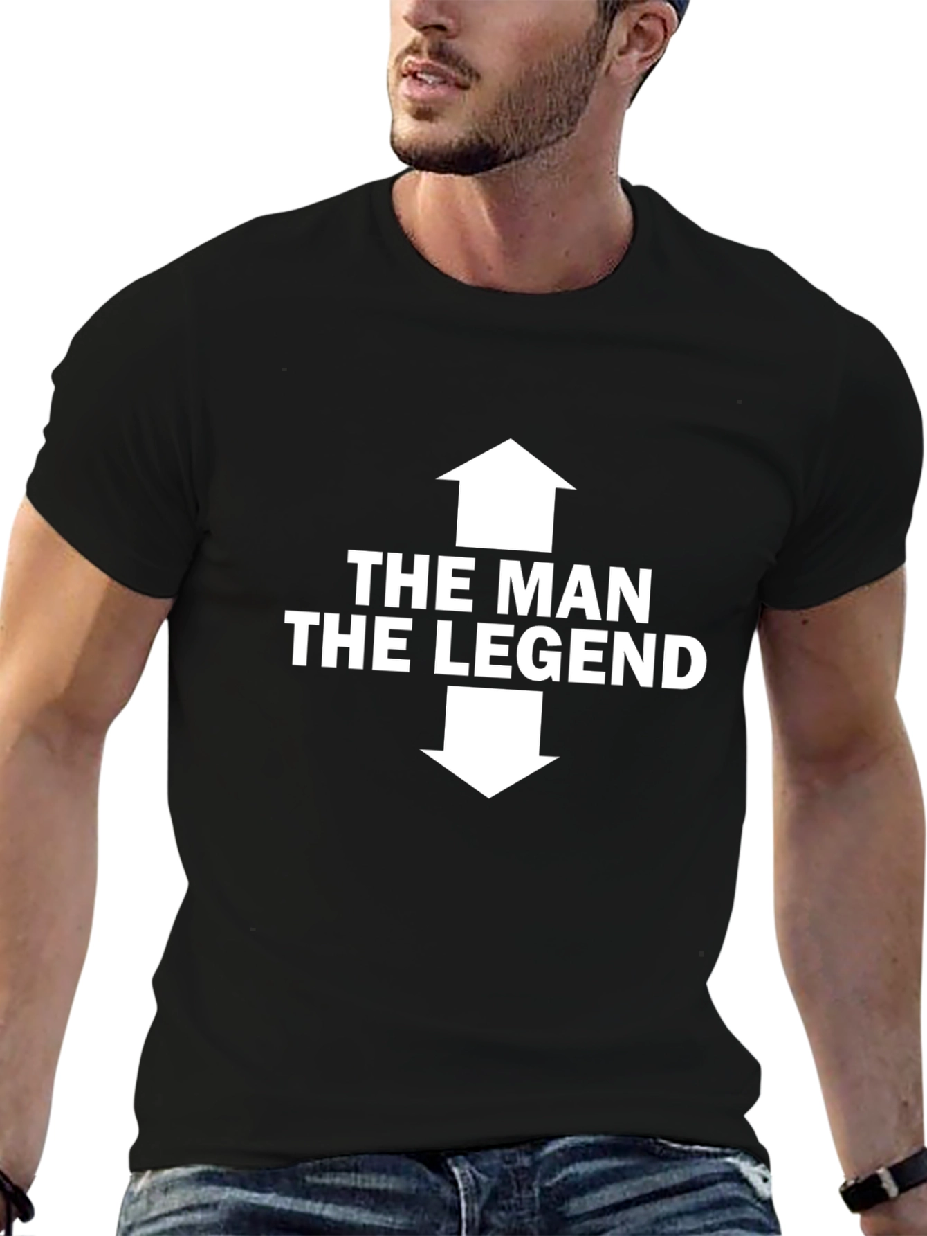 The Man The Legend Graphic T-Shirt