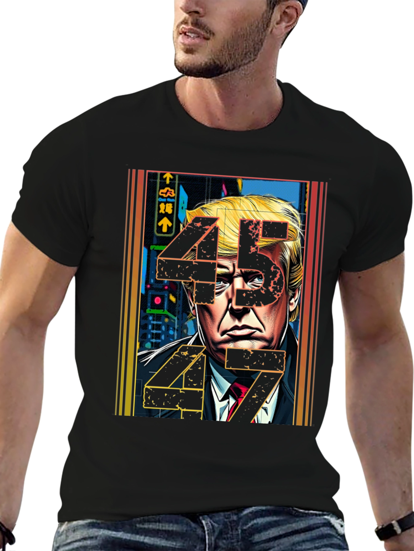 45 47 Graphic Tee