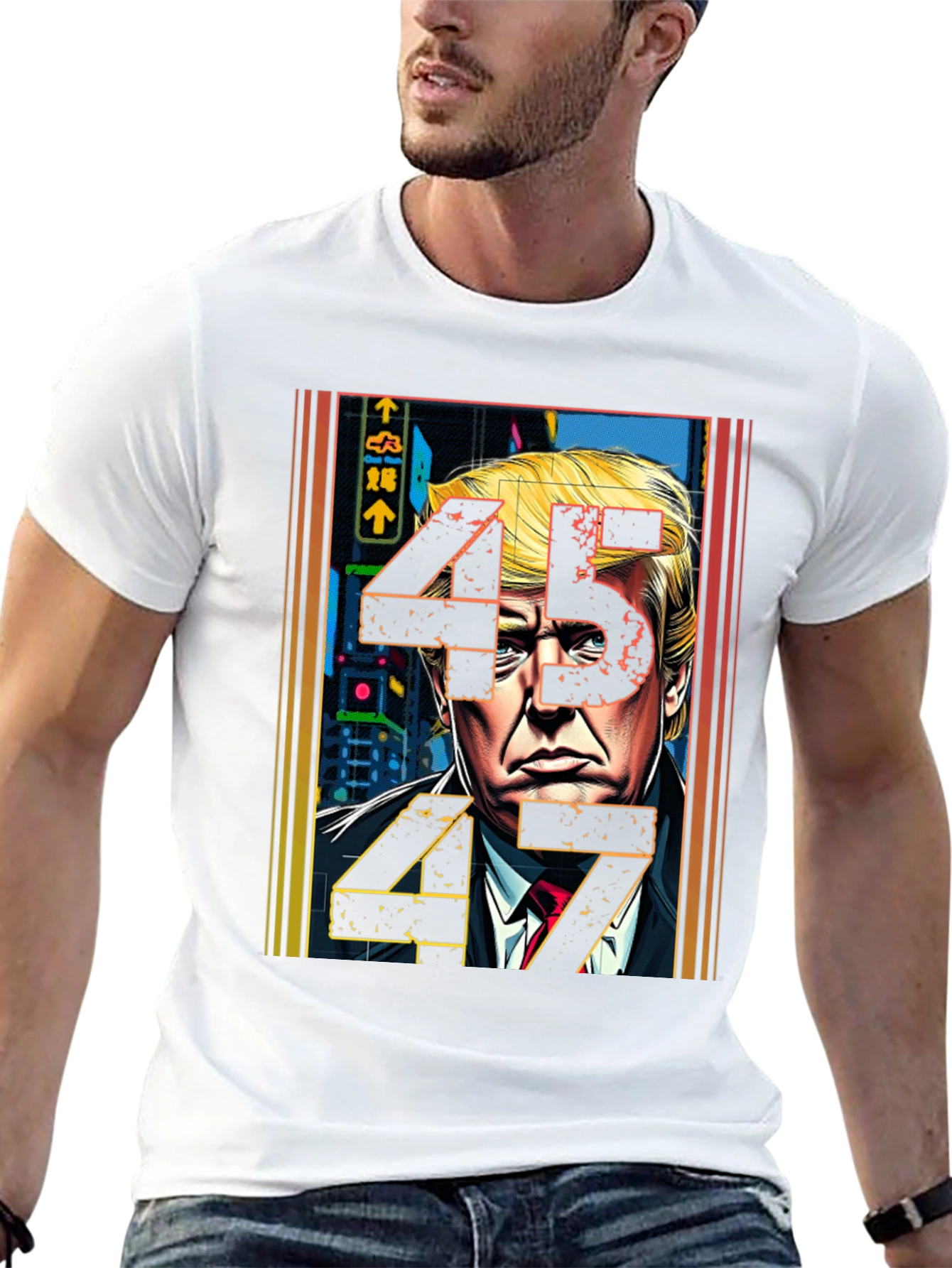 45 47 Graphic Tee
