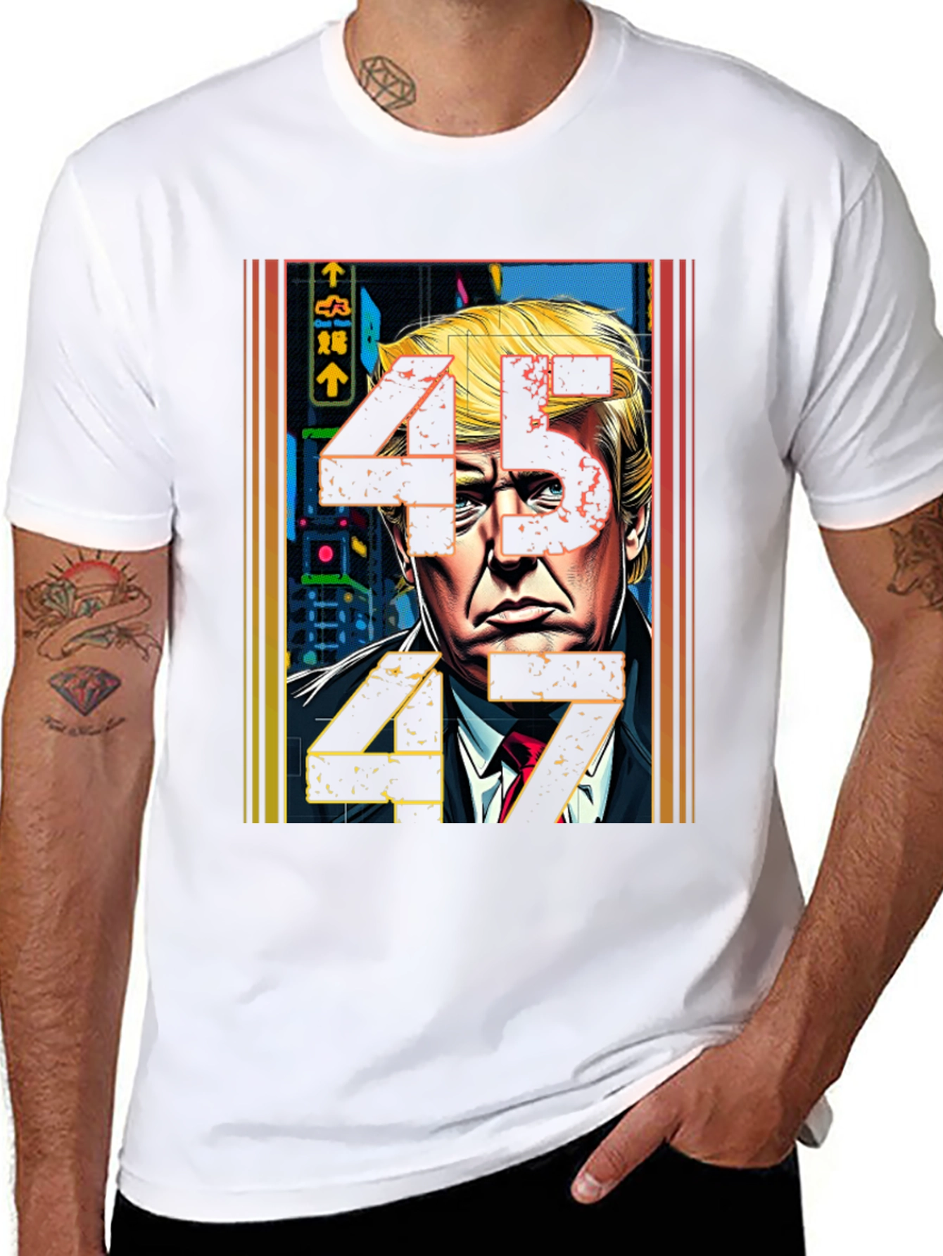 45 47 Graphic Tee