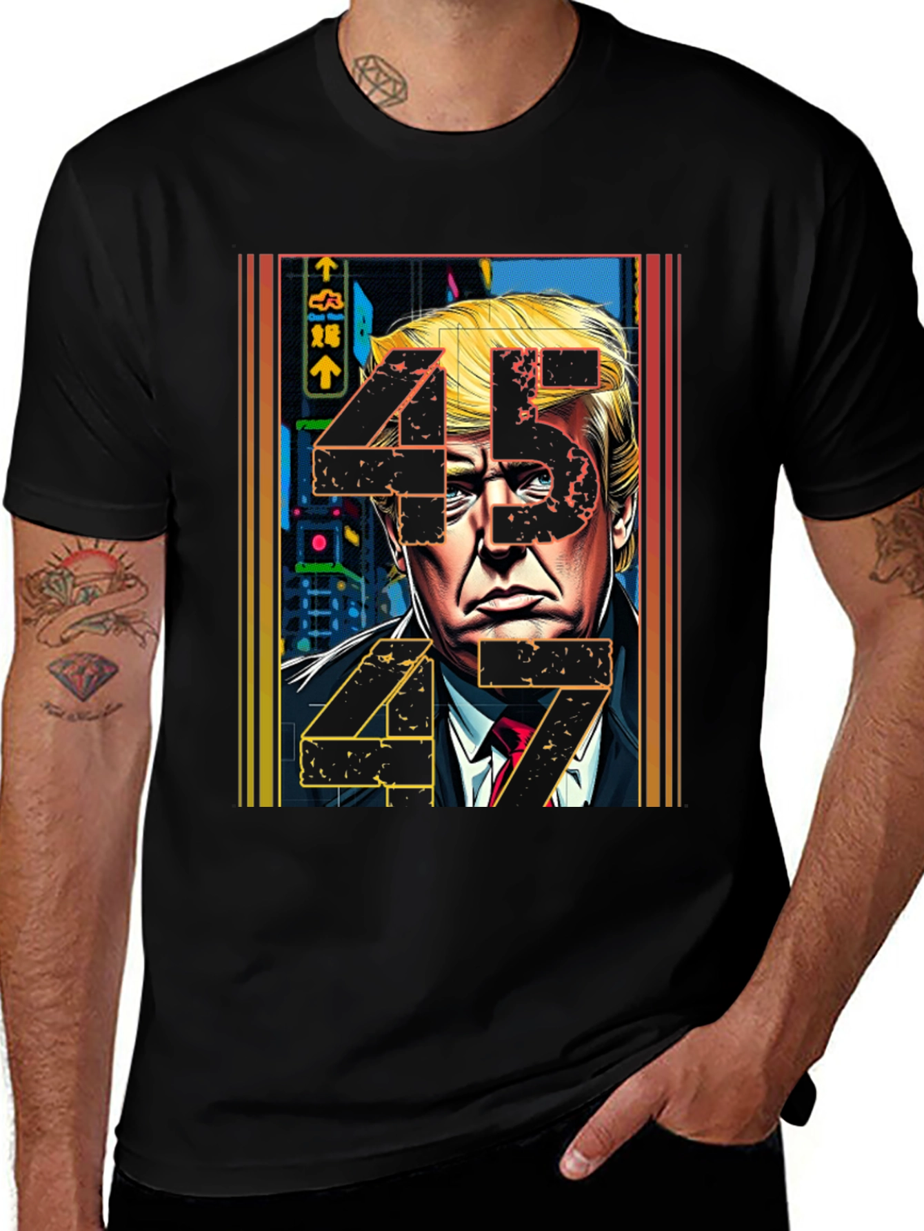 45 47 Graphic Tee