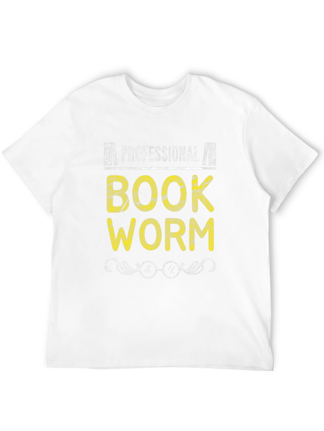 Professional Bookworm Graphic T-Shirt - Reader Apparel