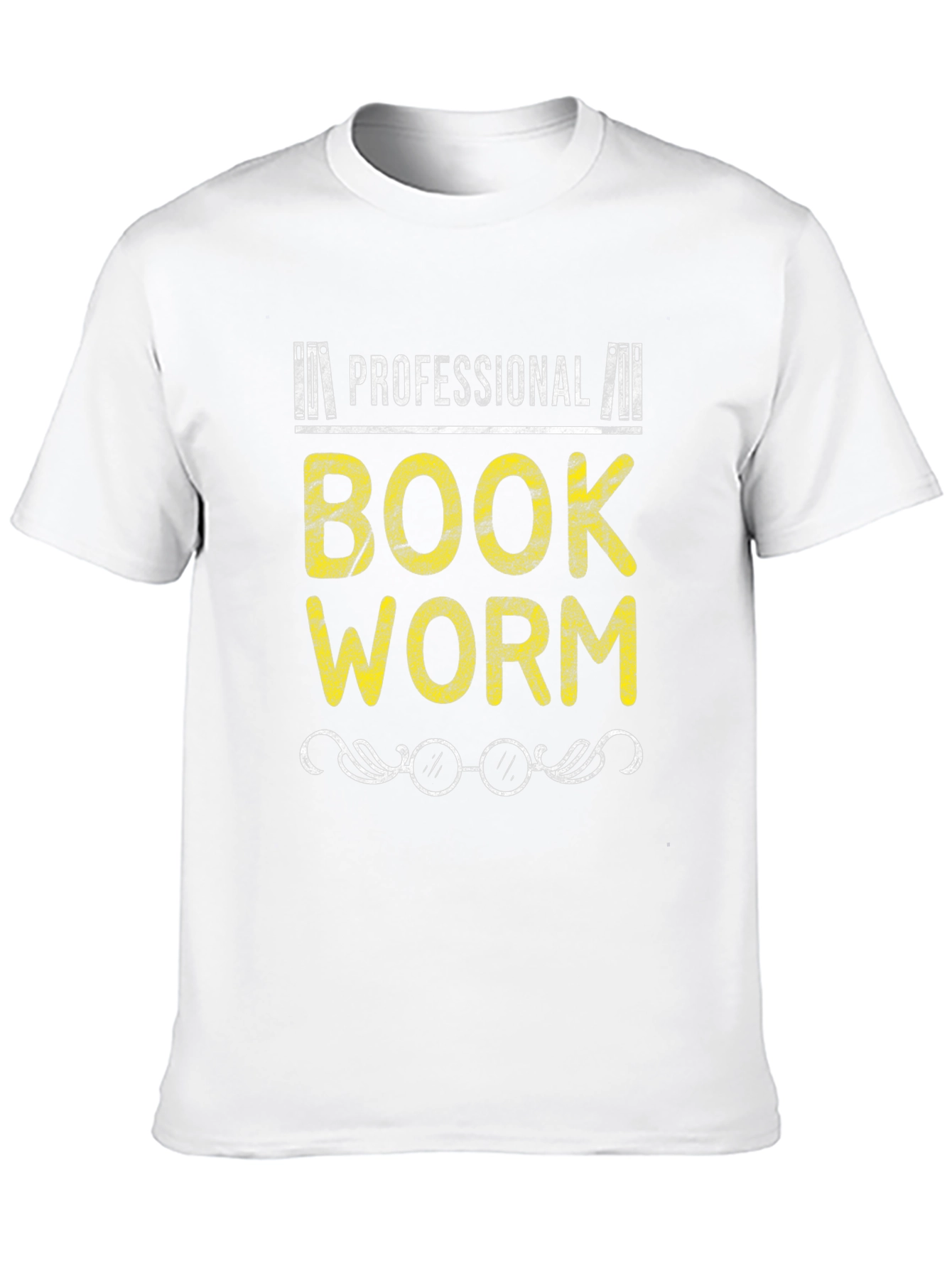 Professional Bookworm Graphic T-Shirt - Reader Apparel