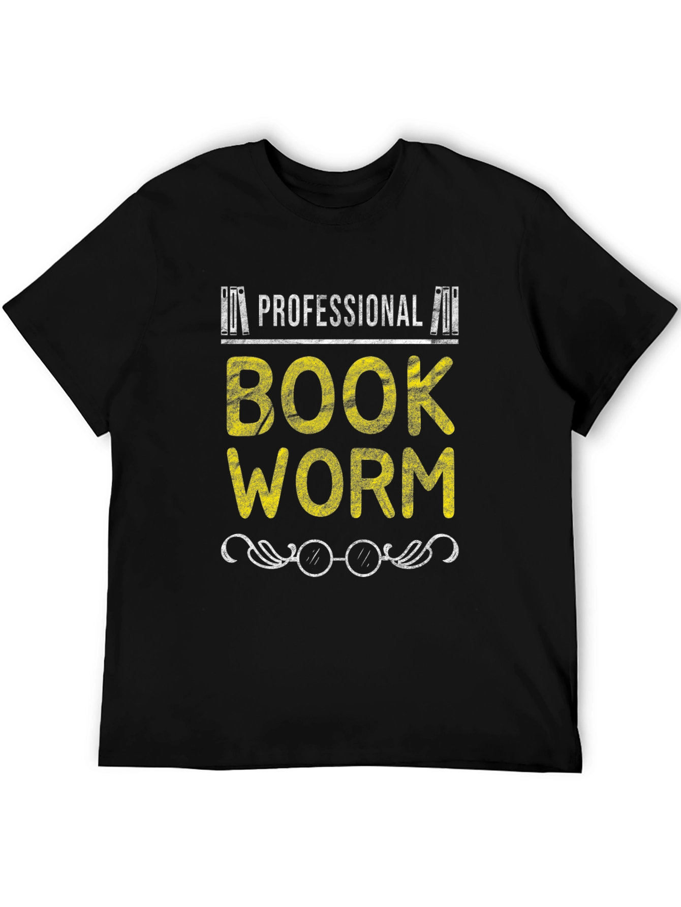 Professional Bookworm Graphic T-Shirt - Reader Apparel