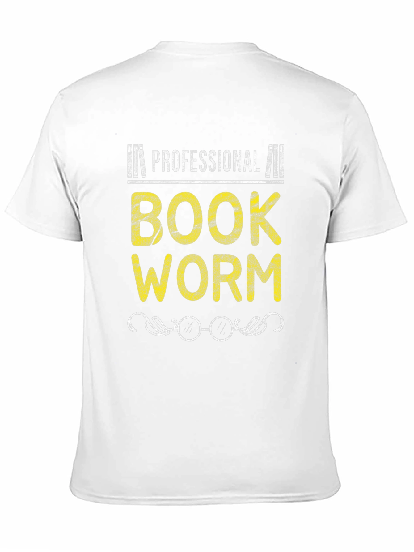 Professional Bookworm Graphic T-Shirt - Reader Apparel