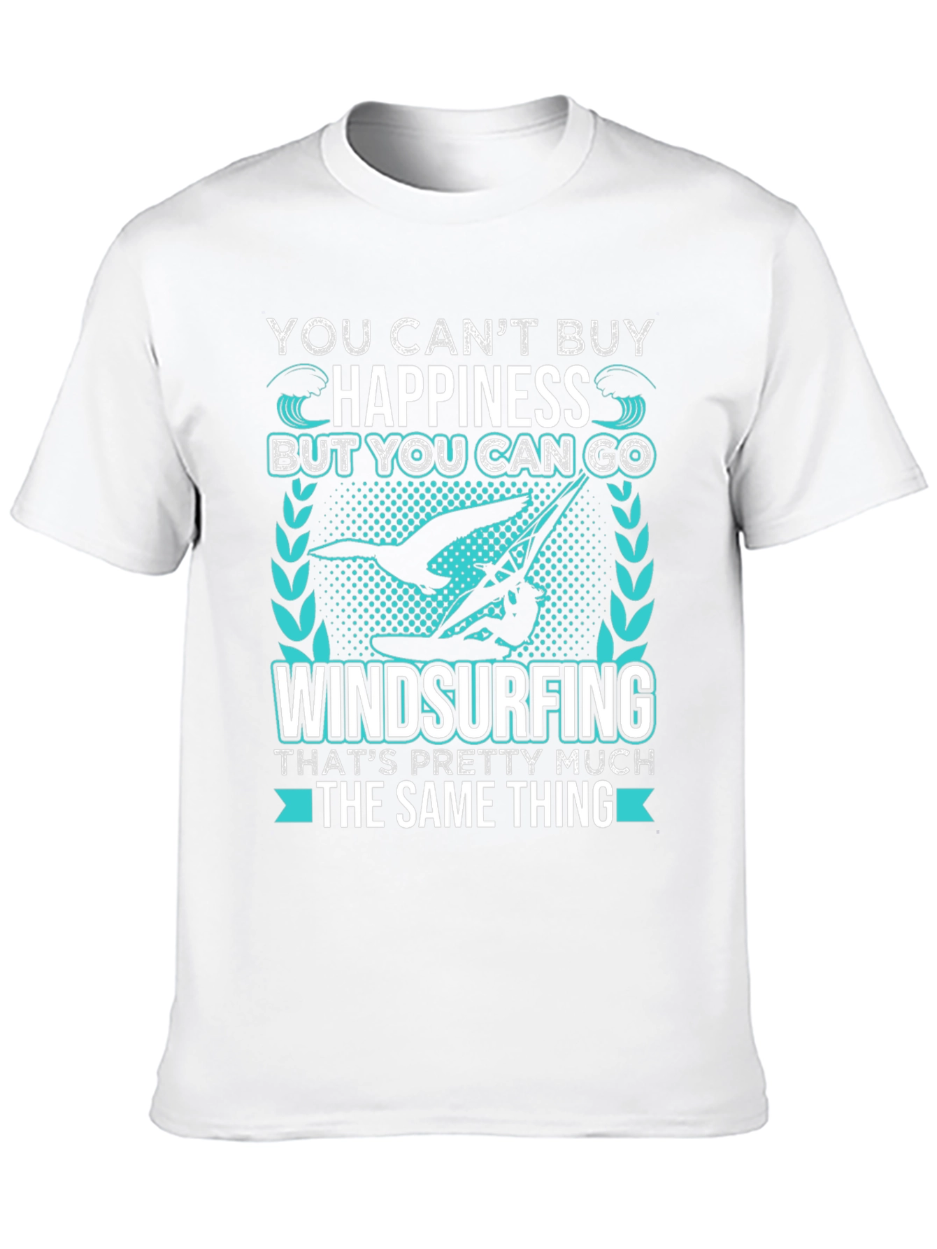 Windsurfing Happiness T-Shirt - Black